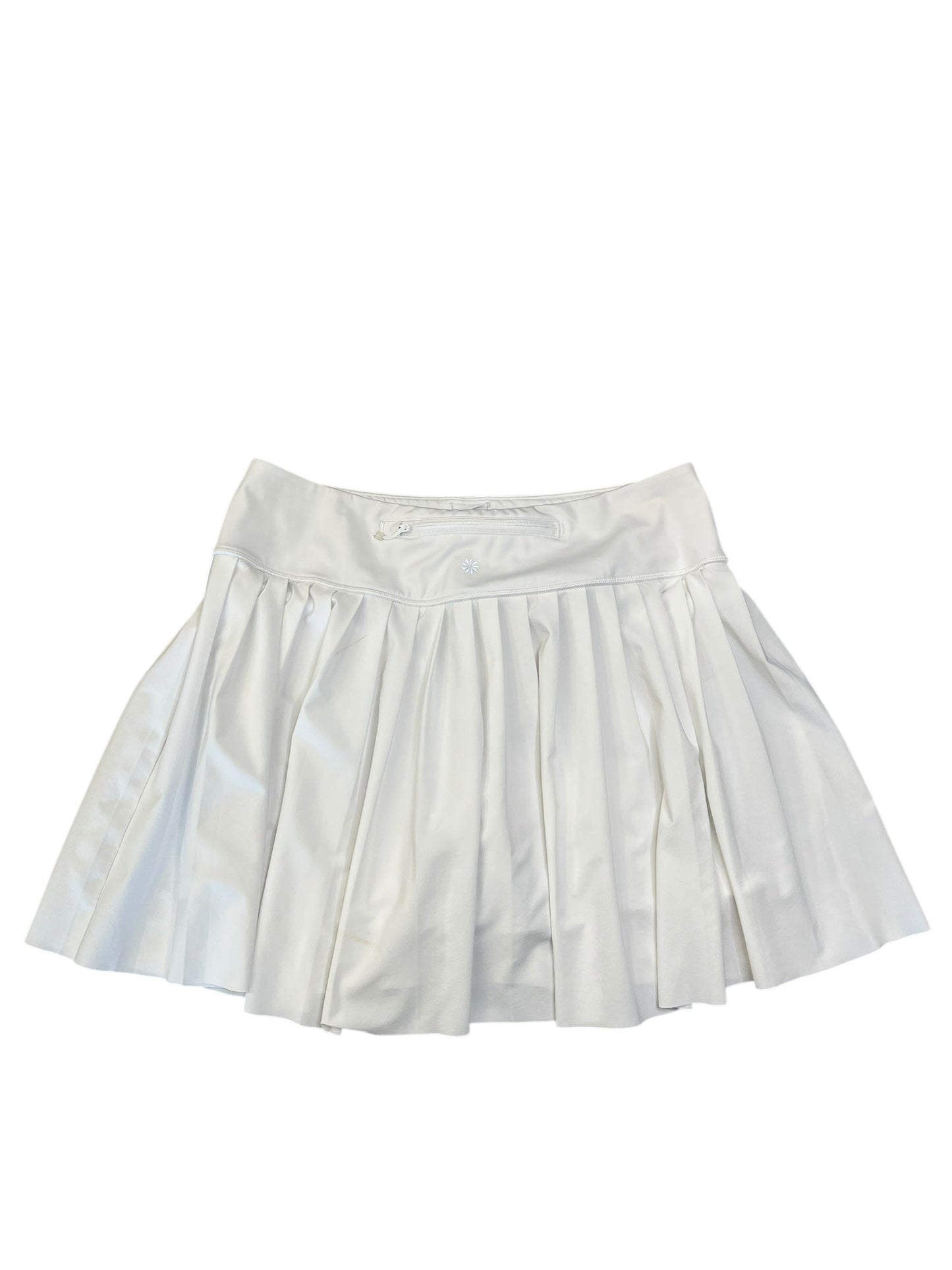 Athletic Skort By Athleta In White, Size:M