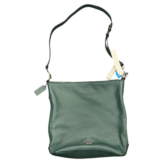 Crossbody Designer By Coach In Green, Size:Large