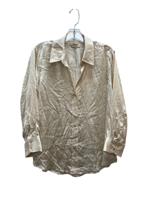 Top Ls By L Agence In Cream, Size:L
