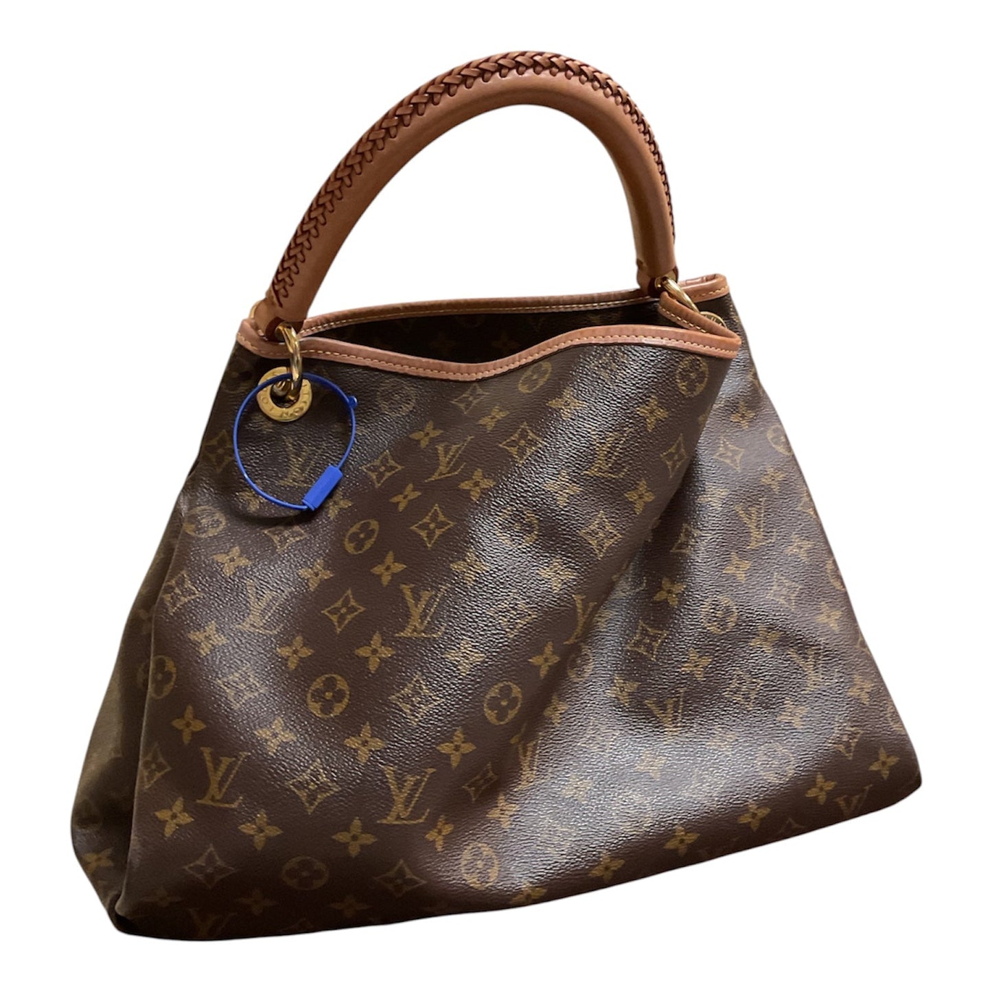 Handbag Luxury Designer By Louis Vuitton In Brown, Size:Large