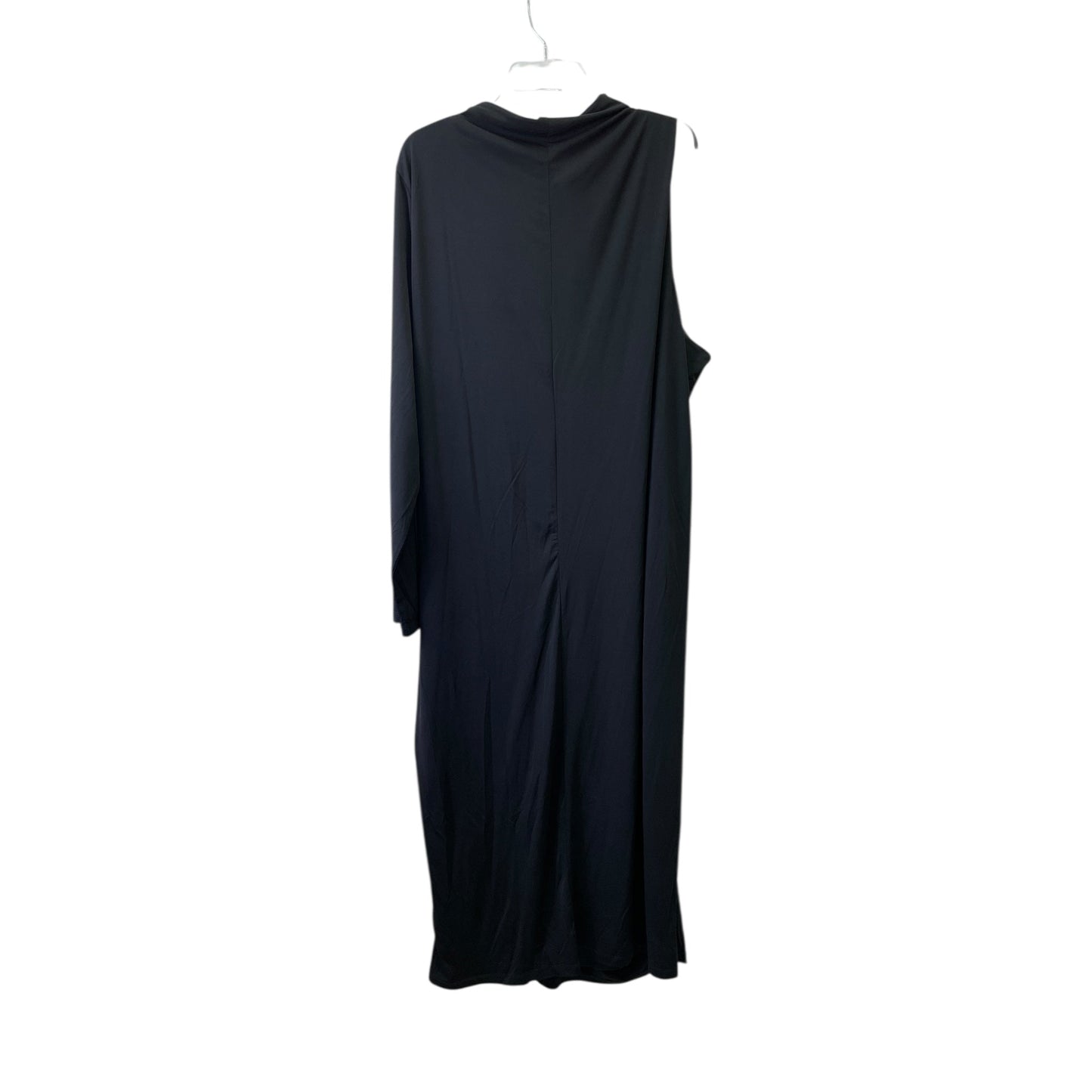 Dress Party Long By Eloquii In Black, Size:26