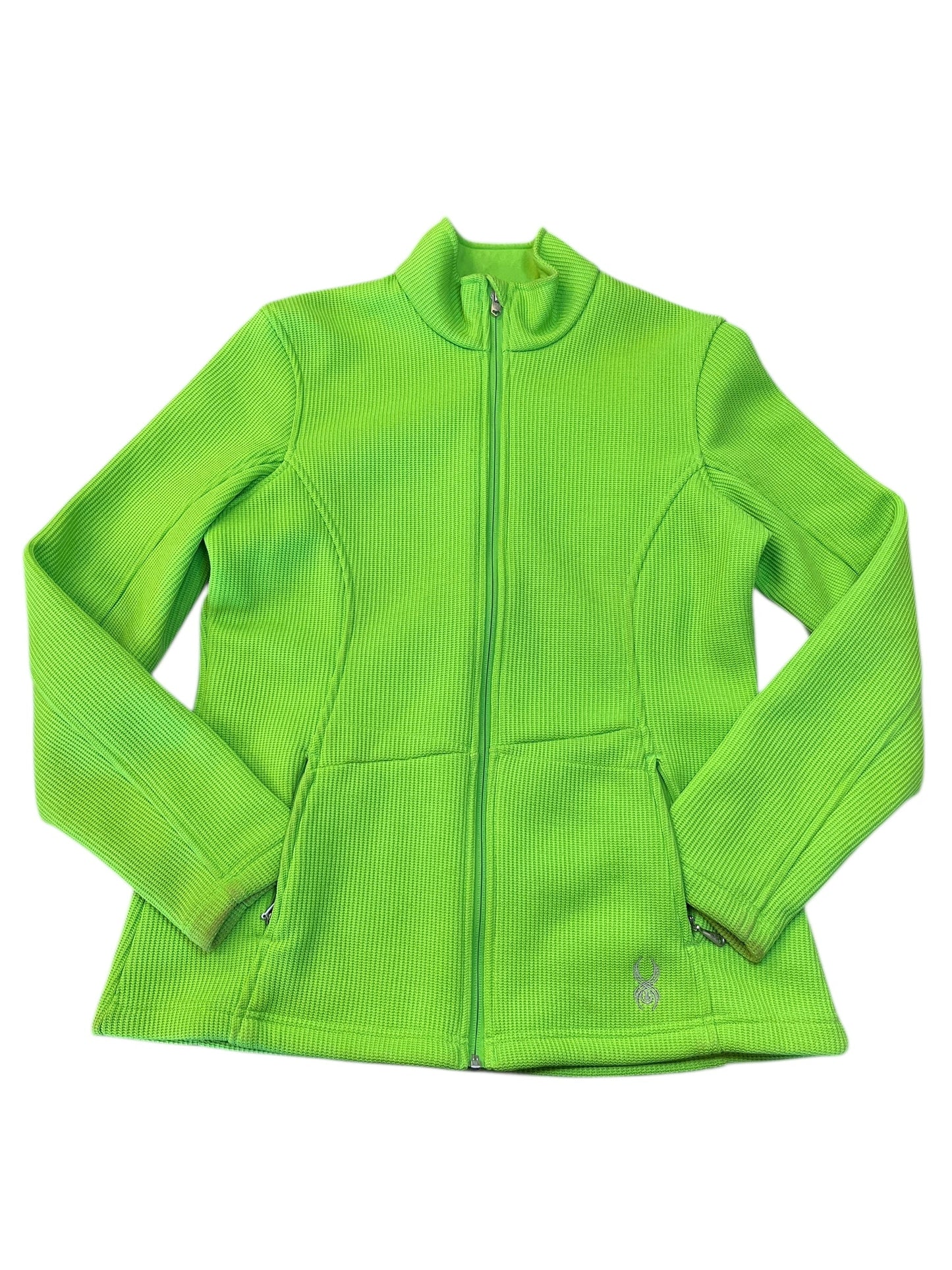 Athletic Jacket By Spyder In Green, Size:Xl