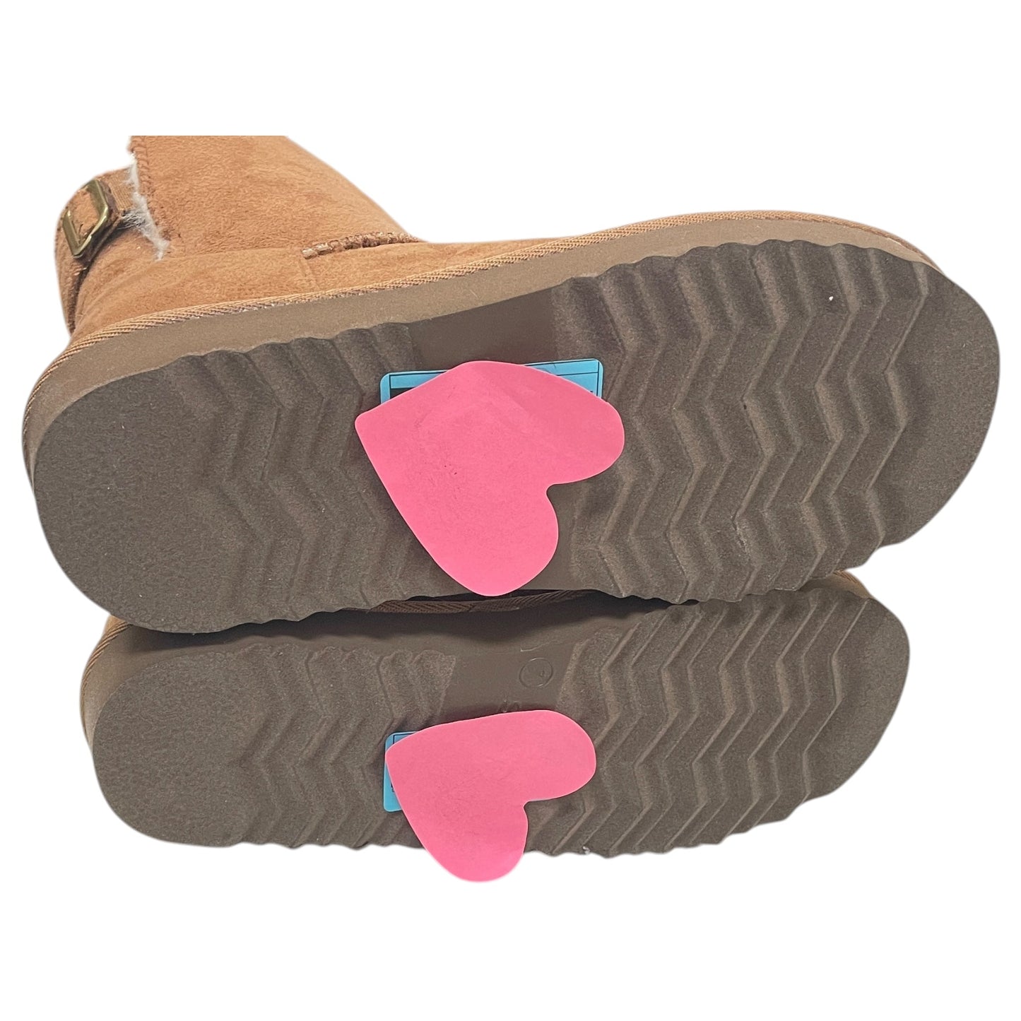 Boots Ankle Flats By Style And Company In Beige, Size:7