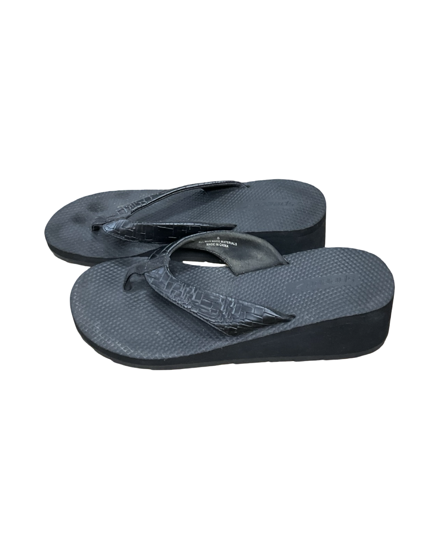 Sandals Flip Flops By Speedo In Black, Size:8