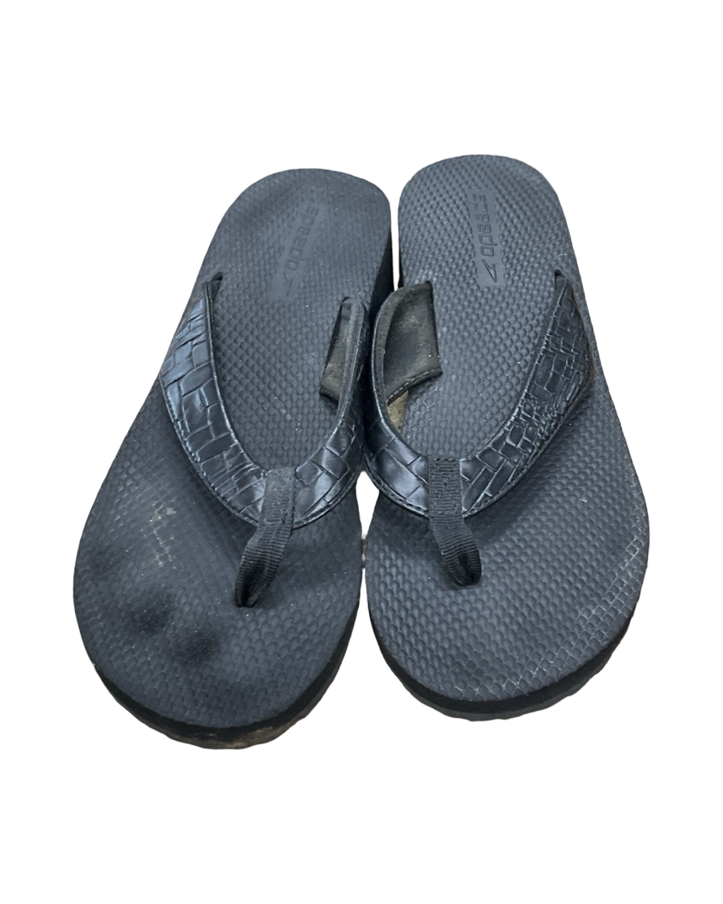 Sandals Flip Flops By Speedo In Black, Size:8