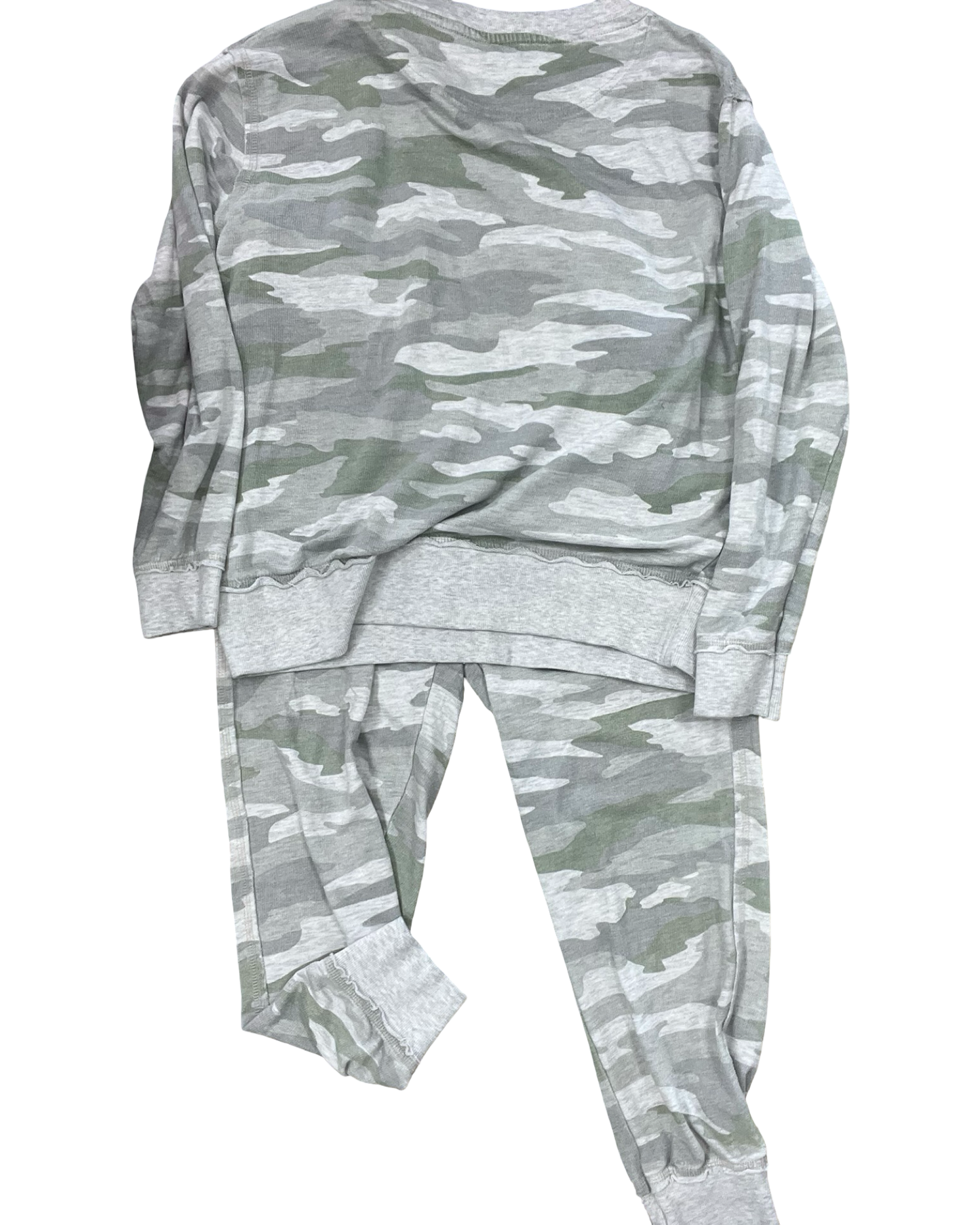 Lounge Set Pants By Clothes Mentor In Camouflage Print, Size:M