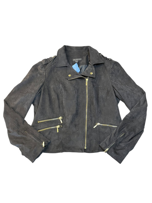 Jacket Moto By Inc In Black, Size:L