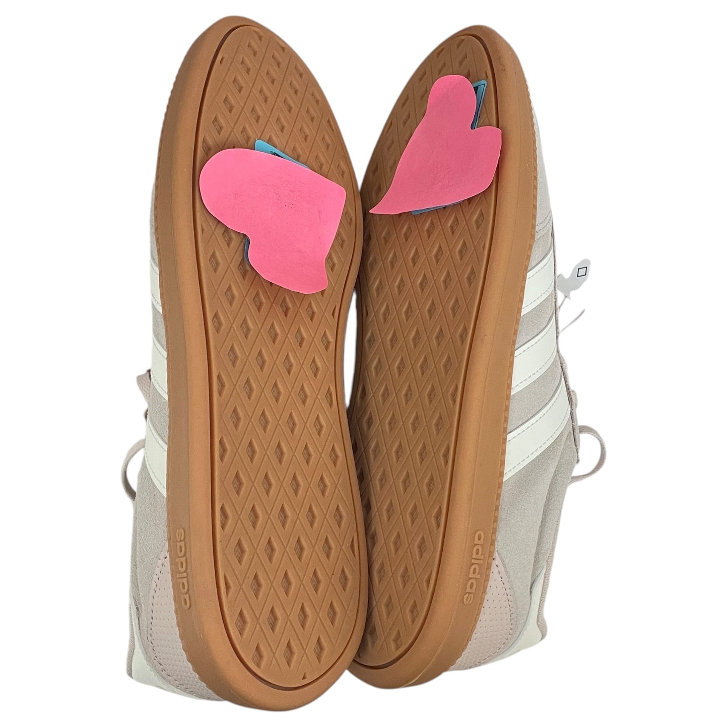 Shoes Sneakers By Adidas In Taupe, Size:9.5