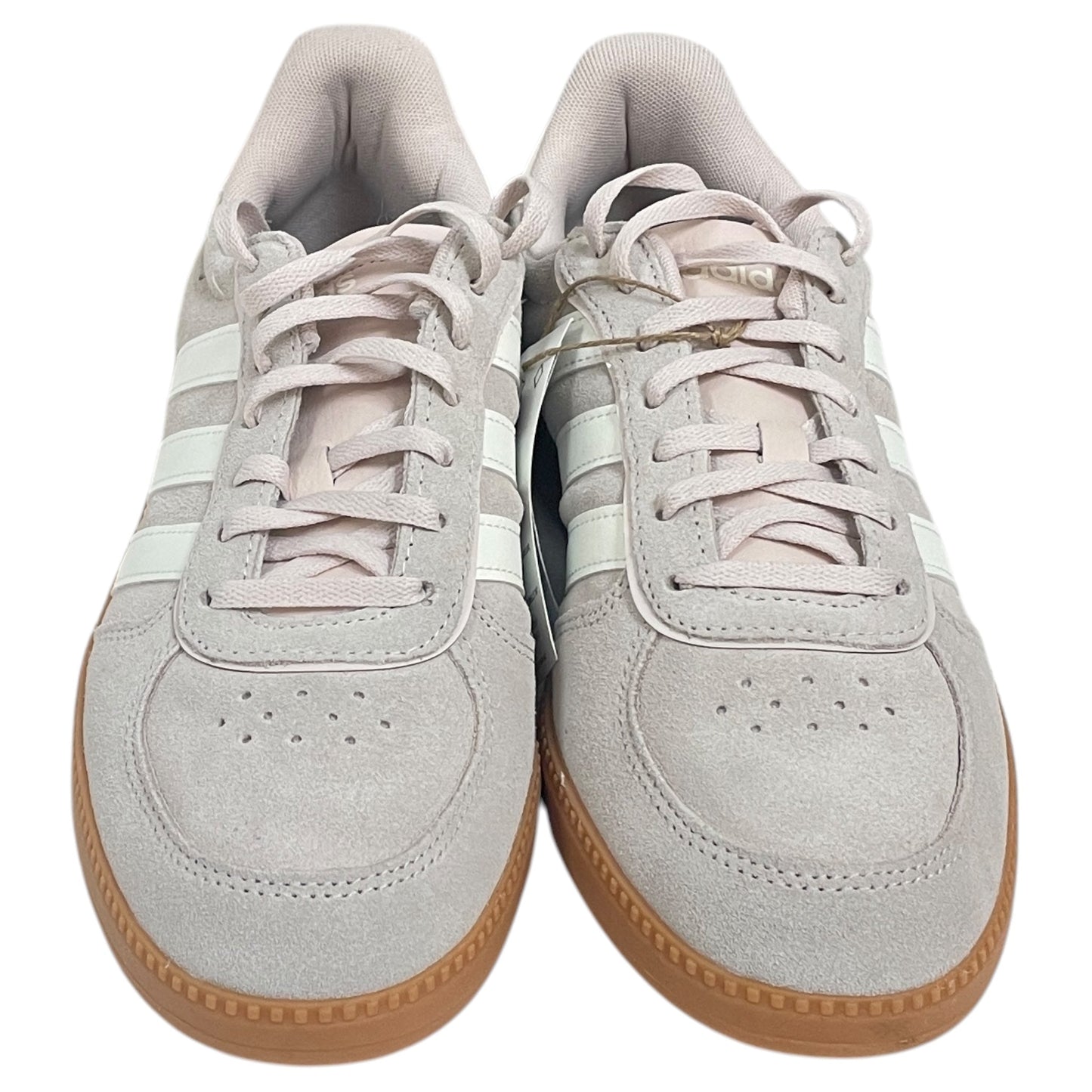 Shoes Sneakers By Adidas In Taupe, Size:9.5