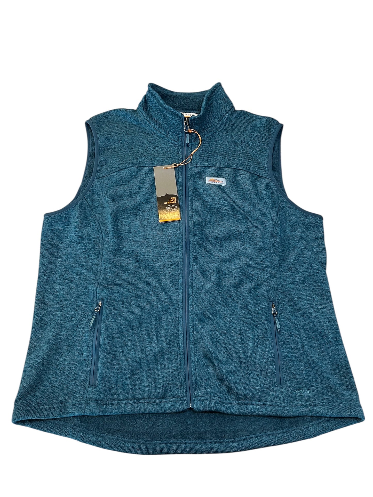 Vest Fleece By Orvis In Blue, Size:Xl