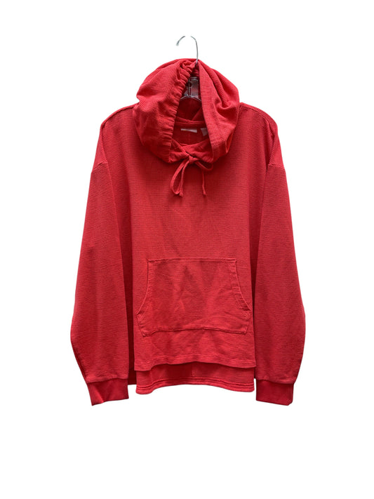 Athletic Sweatshirt Hoodie By Zella In Red, Size:Xl