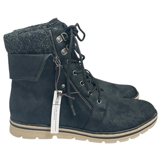 Boots Ankle Flats By White Mountain In Black, Size:10