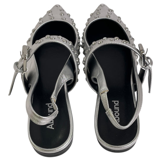 Shoes Flats By Abound In Silver, Size:7.5