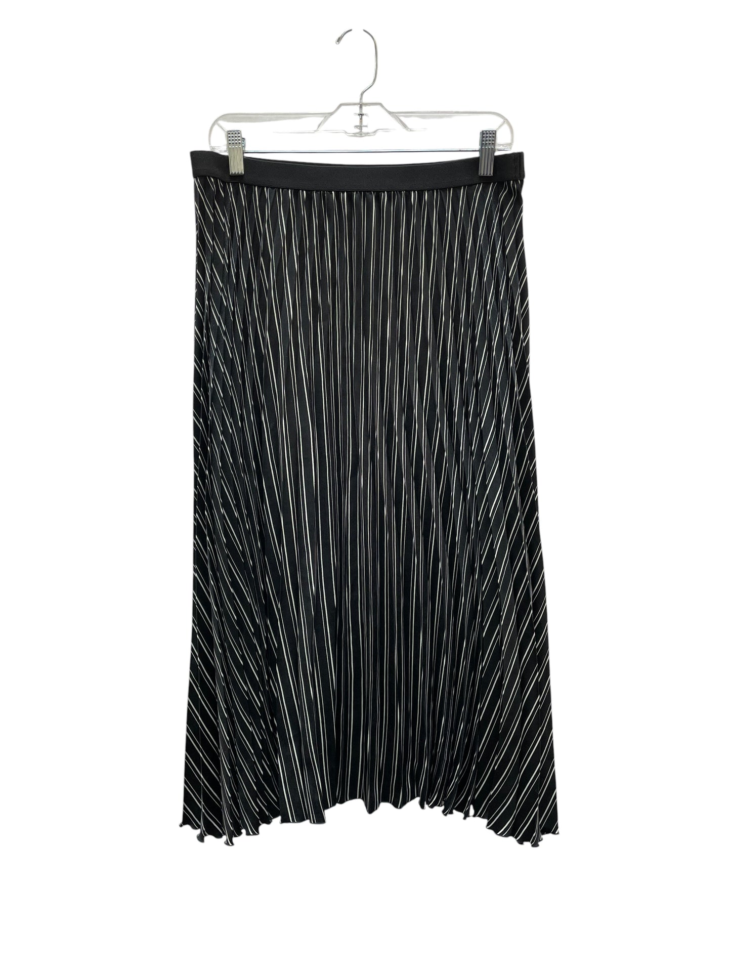 Skirt Midi By Max Studio In Black & White, Size:L