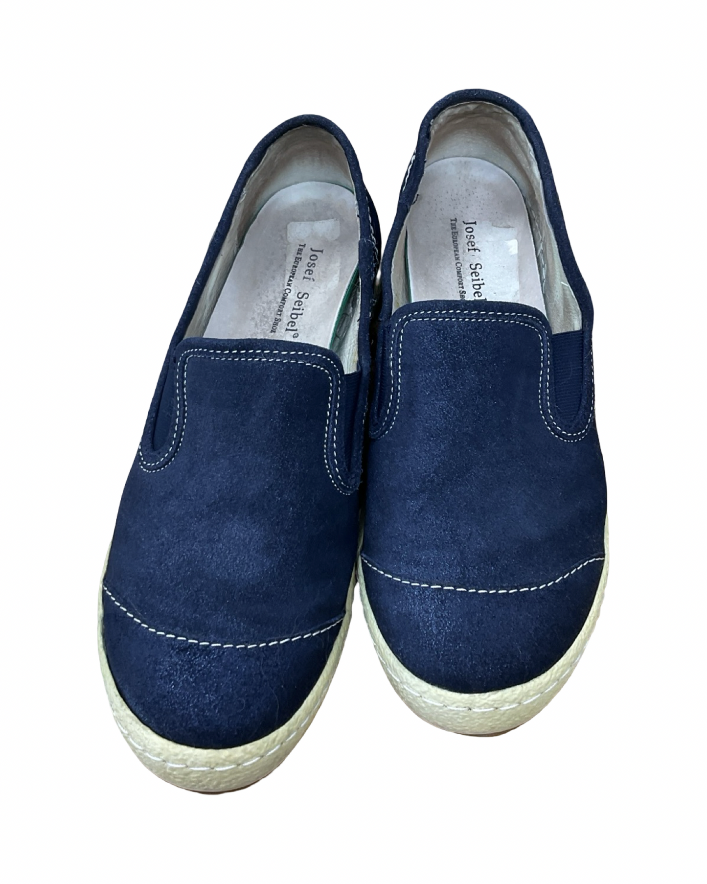 Shoes Flats By Josef Seibel In Blue, Size:9.5
