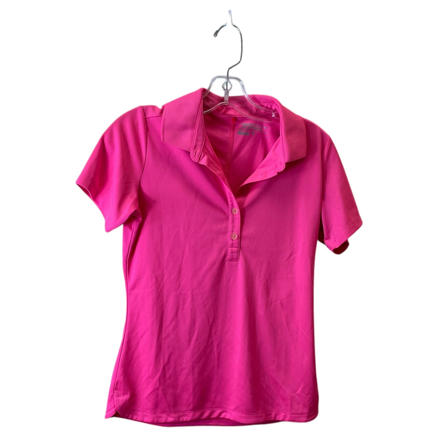 Athletic Top Ss By Nike Apparel In Pink, Size:S