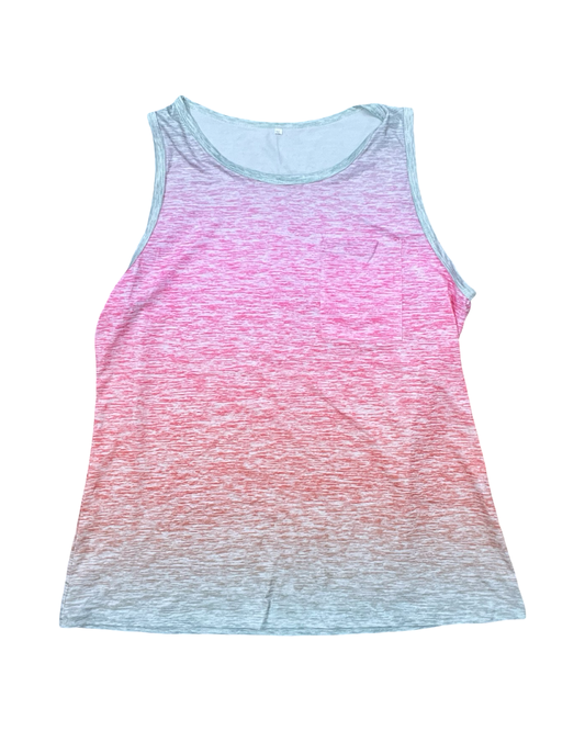 Top Sleeveless By Clothes Mentor In Pink, Size:2X