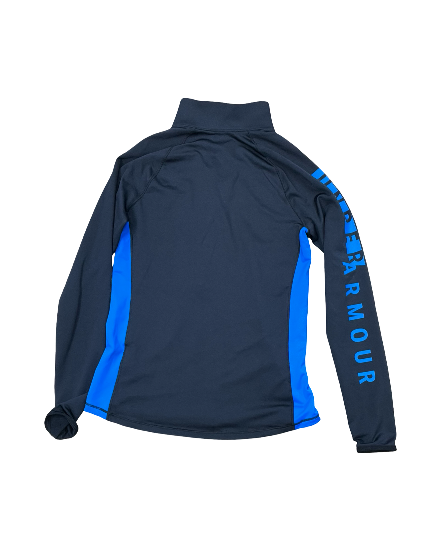 Athletic Top Ls Collar By Under Armour In Black, Size:M