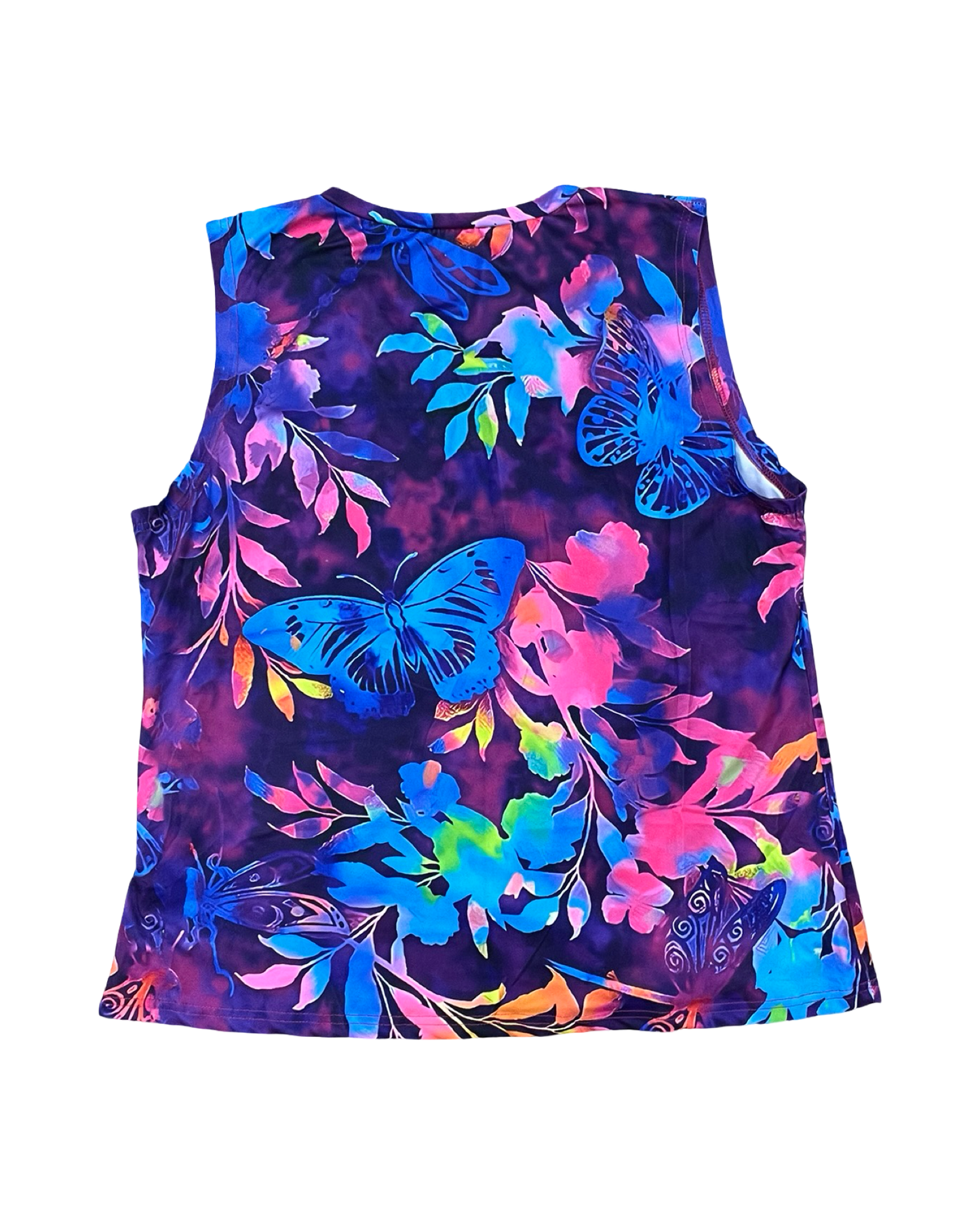 Top Sleeveless By Clothes Mentor In Purple, Size:2X