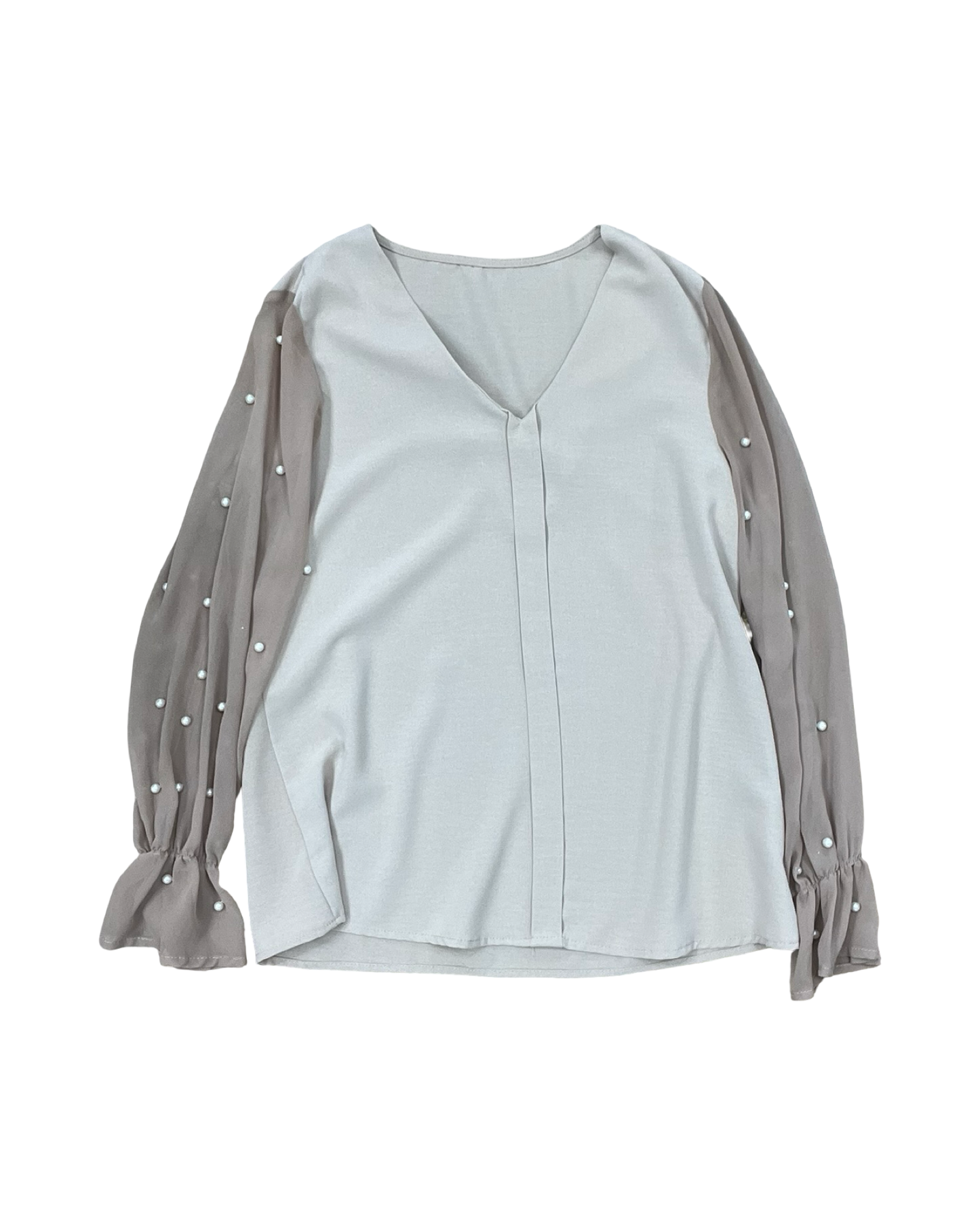 Top Ls By Shein In Tan, Size:S