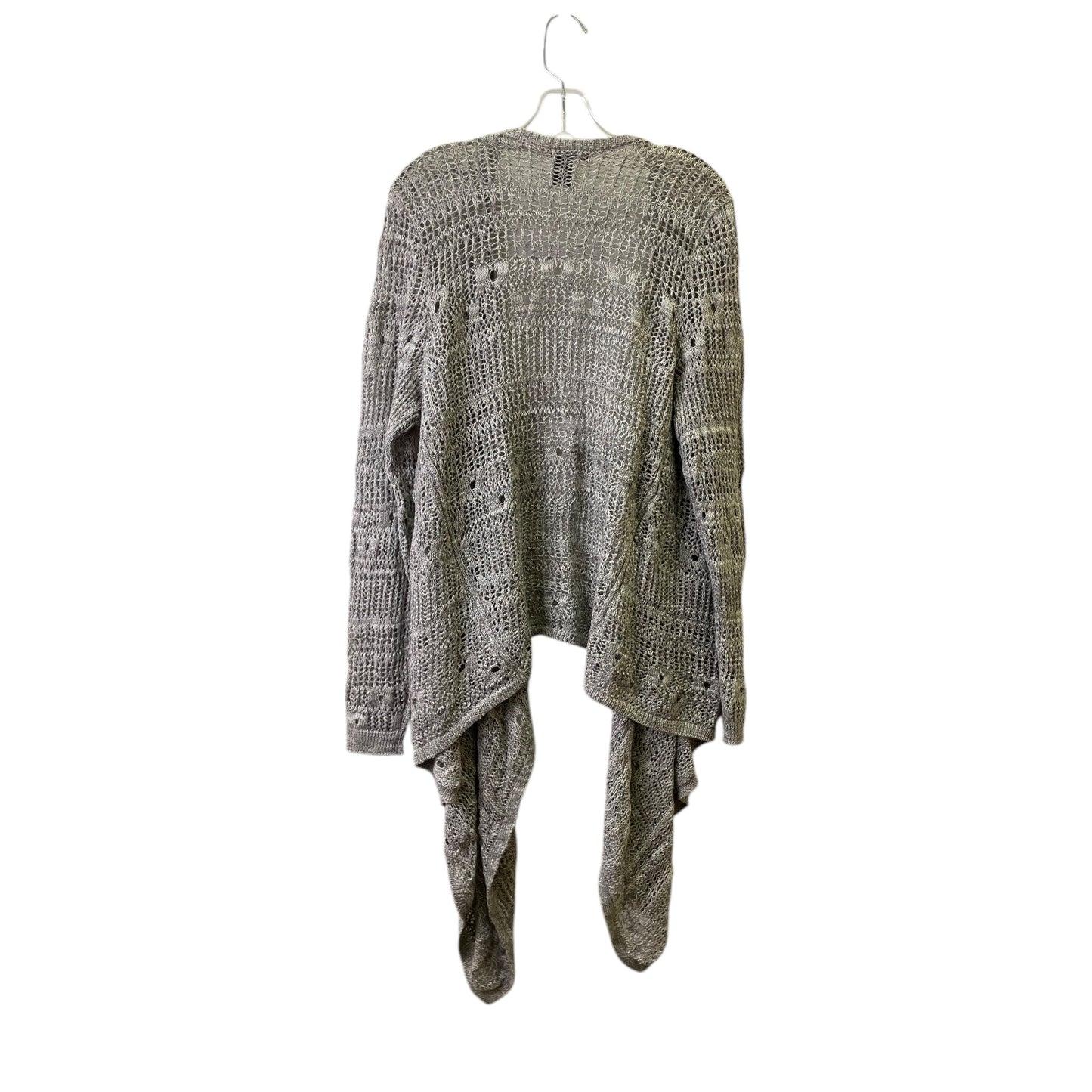 Sweater Cardigan By Dkny In Taupe, Size:Xl