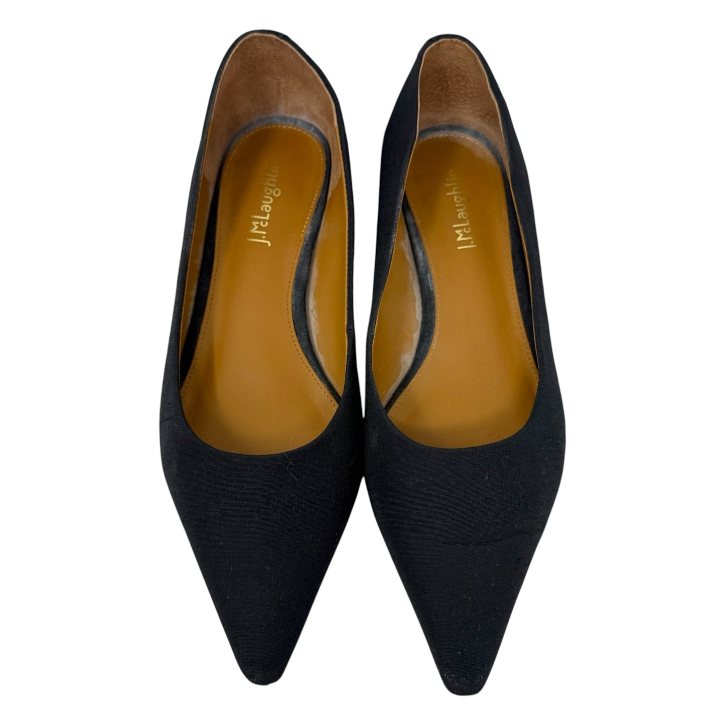 Cheryl Block Heel Pumps By J Mclaughlin In Black & Red, Size: 7