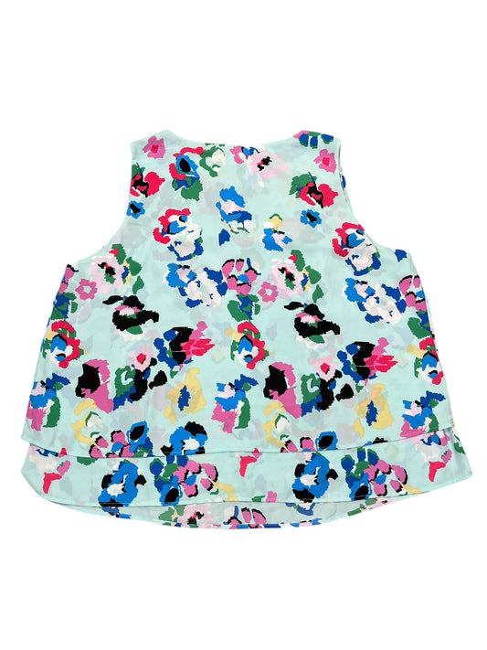 Top Sleeveless By Zac And Rachel In Blue, Size:2X