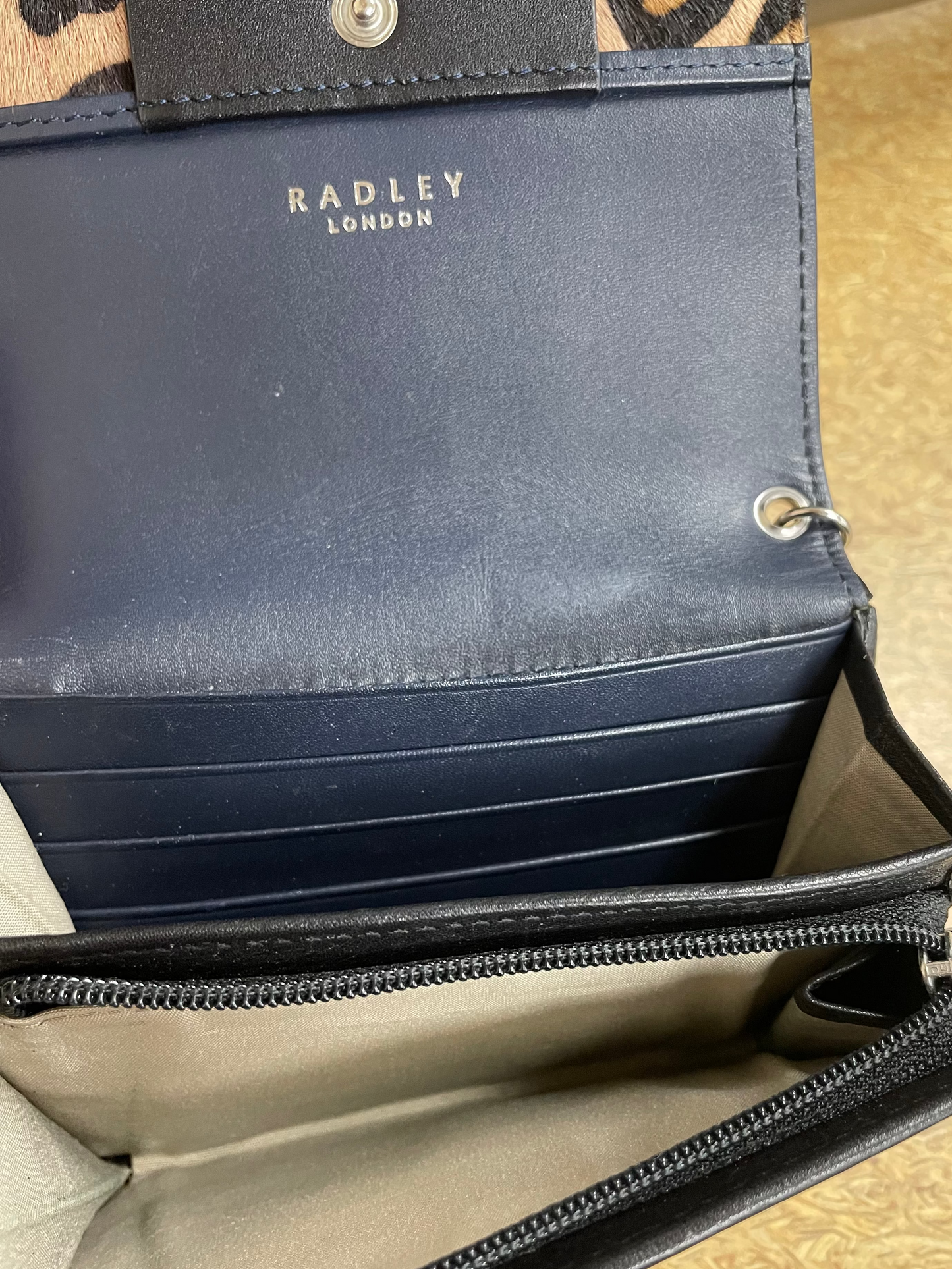 Wallet By Radley London In Animal Print, Size:Small