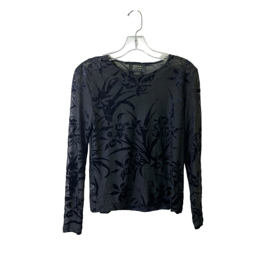 TOP LS by DANA BUCHMAN In BLACK, Size: MP