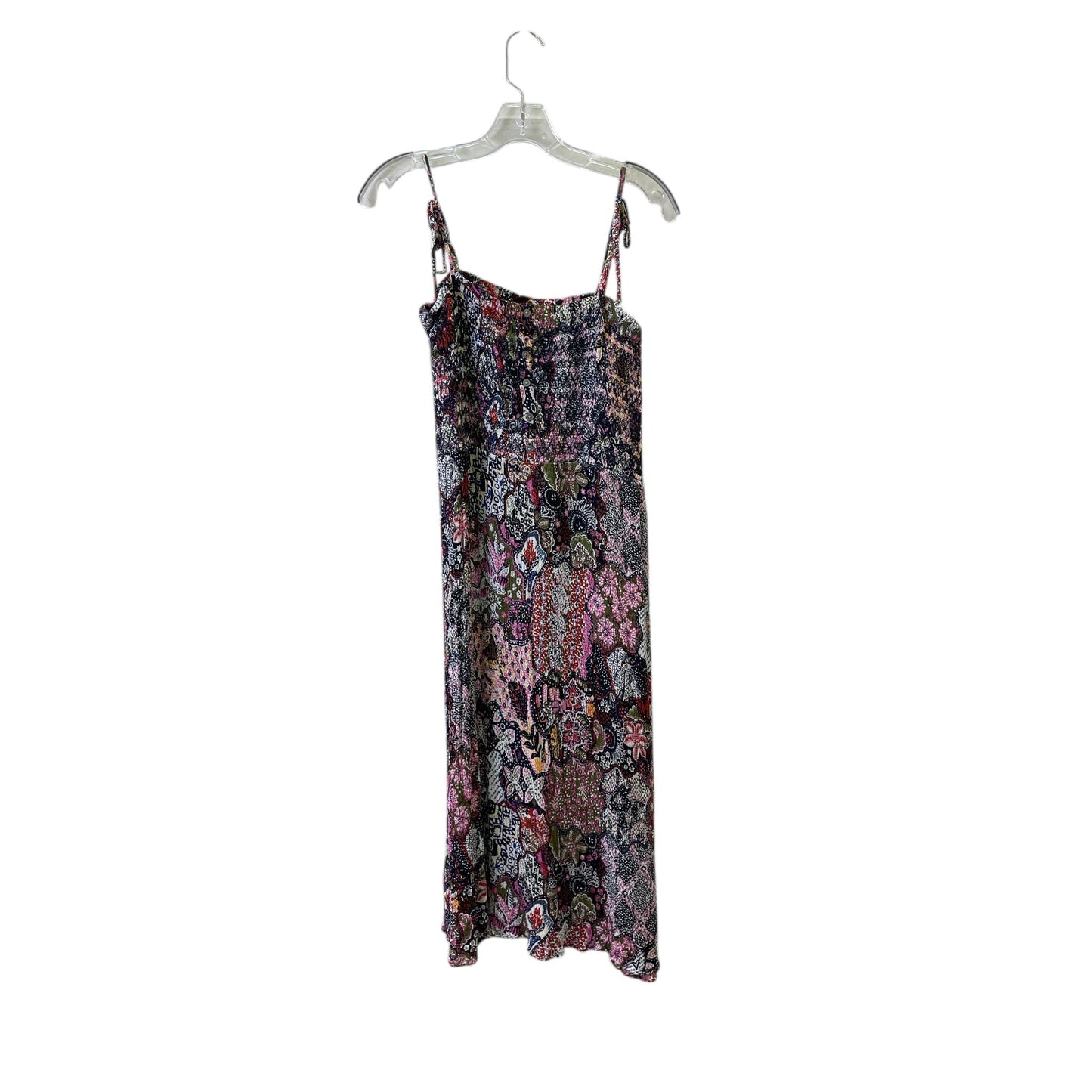 Dress Casual Midi By Loft In Multi, Size:Sp