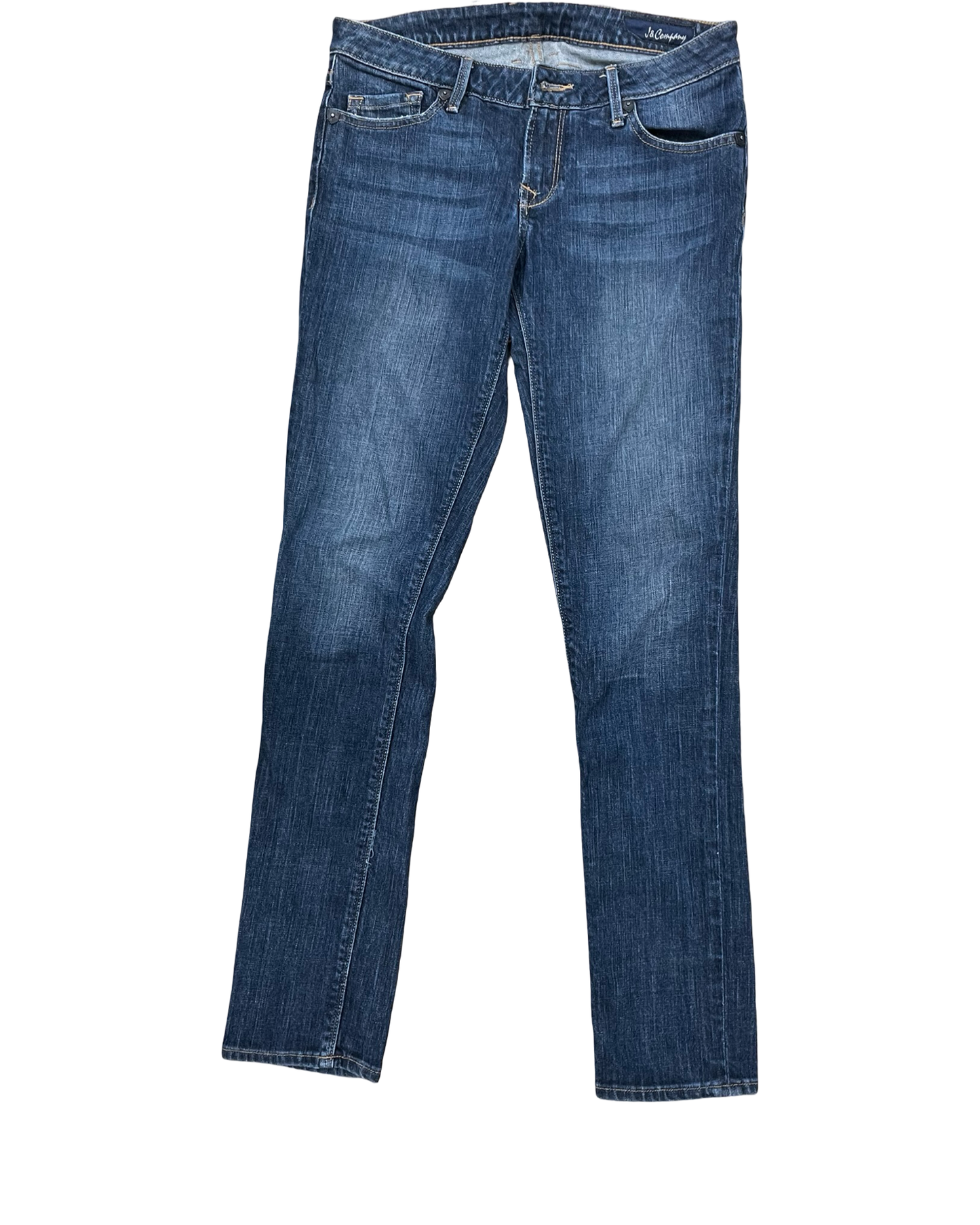 Jeans Straight By Clothes Mentor In Blue Denim, Size:6