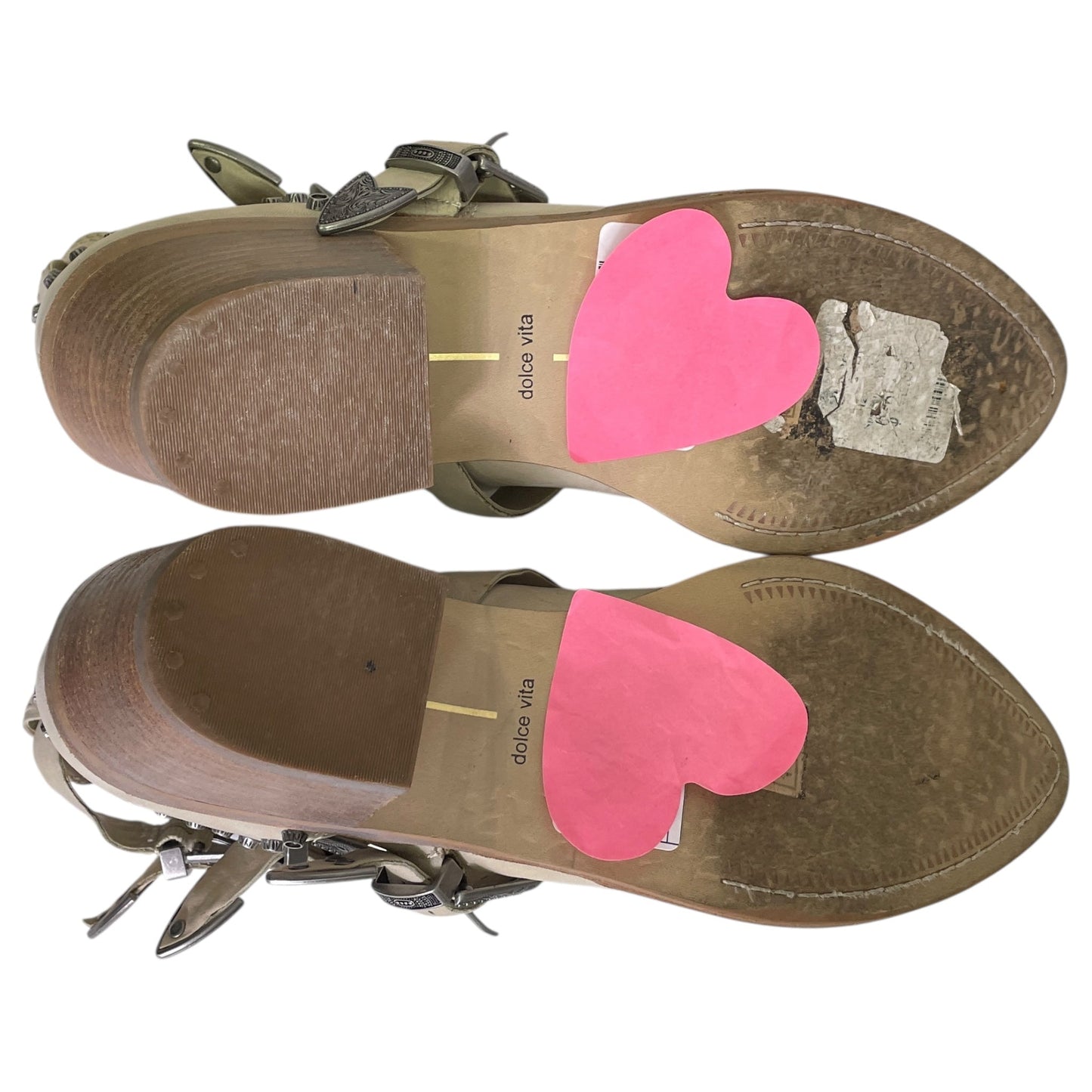 BOOTS ANKLE HEELS by DOLCE VITA In CREAM, Size: 10