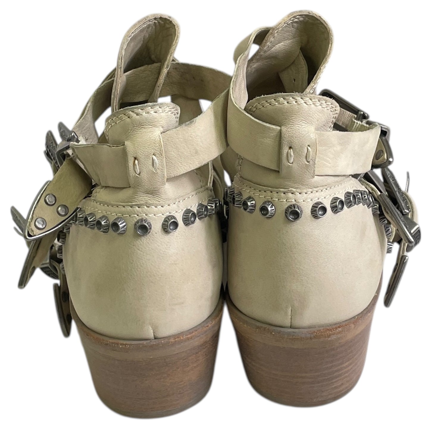 BOOTS ANKLE HEELS by DOLCE VITA In CREAM, Size: 10