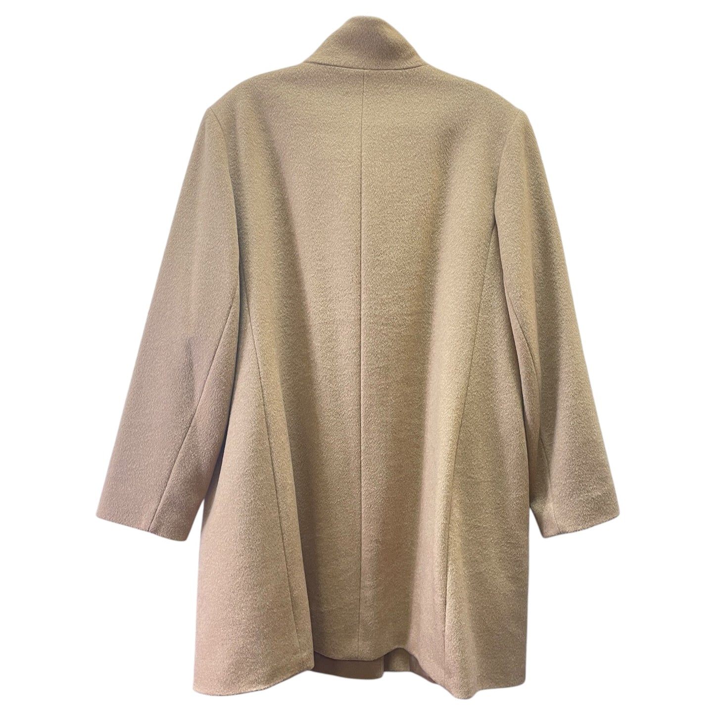 Coat Wool By Lauren By Ralph Lauren In Beige, Size:1X