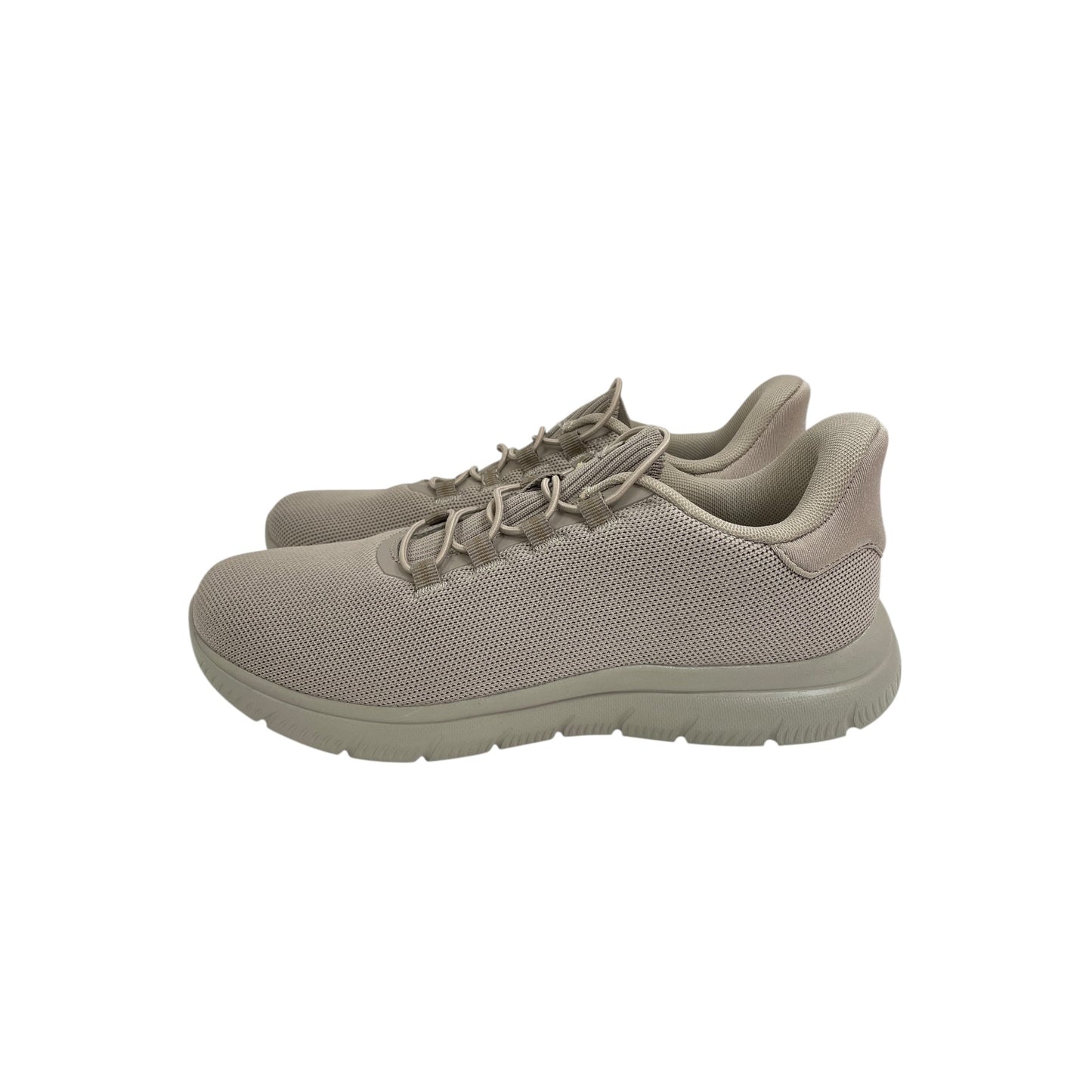 Shoes Sneakers By STQ In Taupe, Size:8.5
