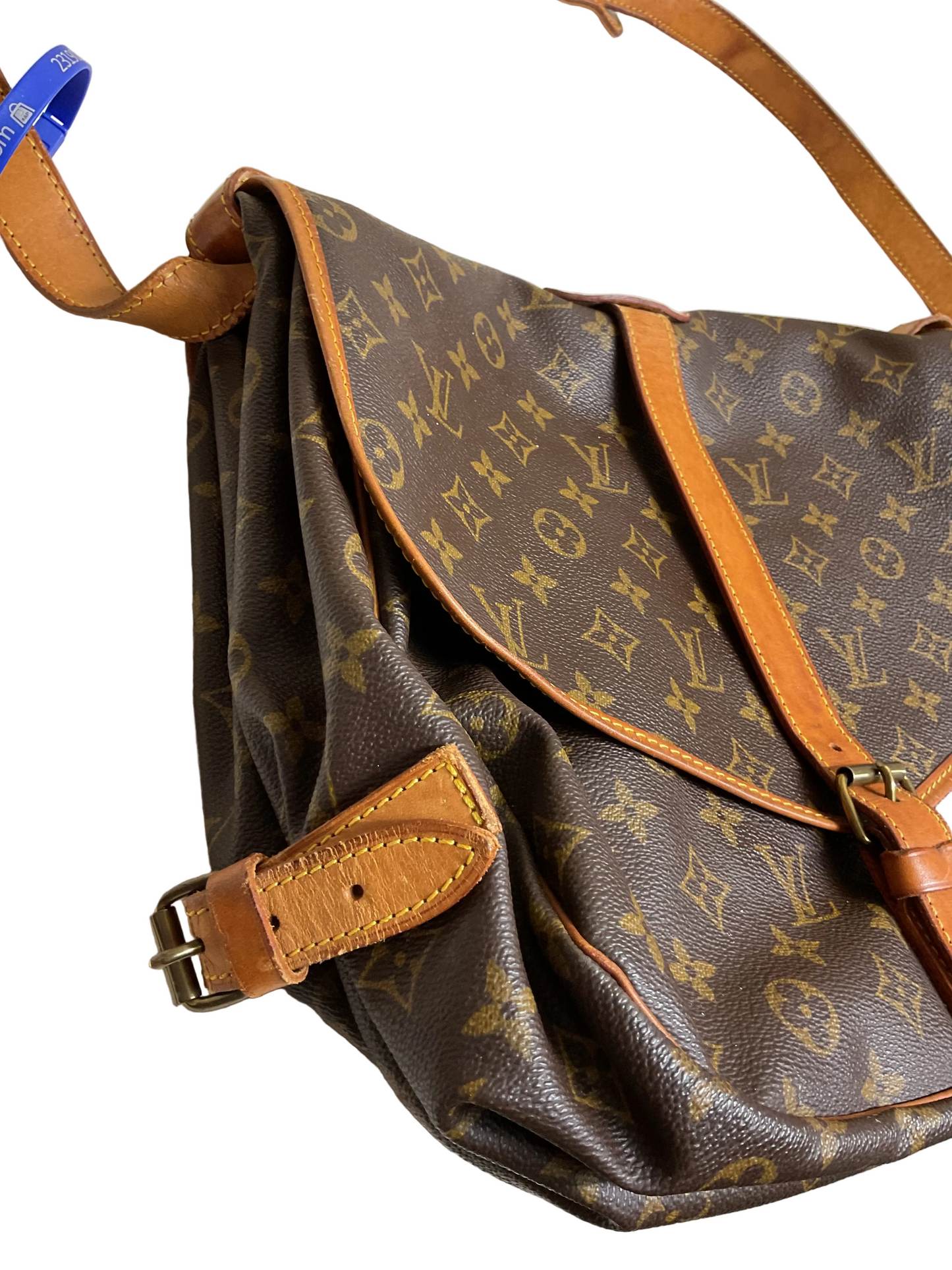Crossbody Luxury Designer By Louis Vuitton In Brown, Size:Large
