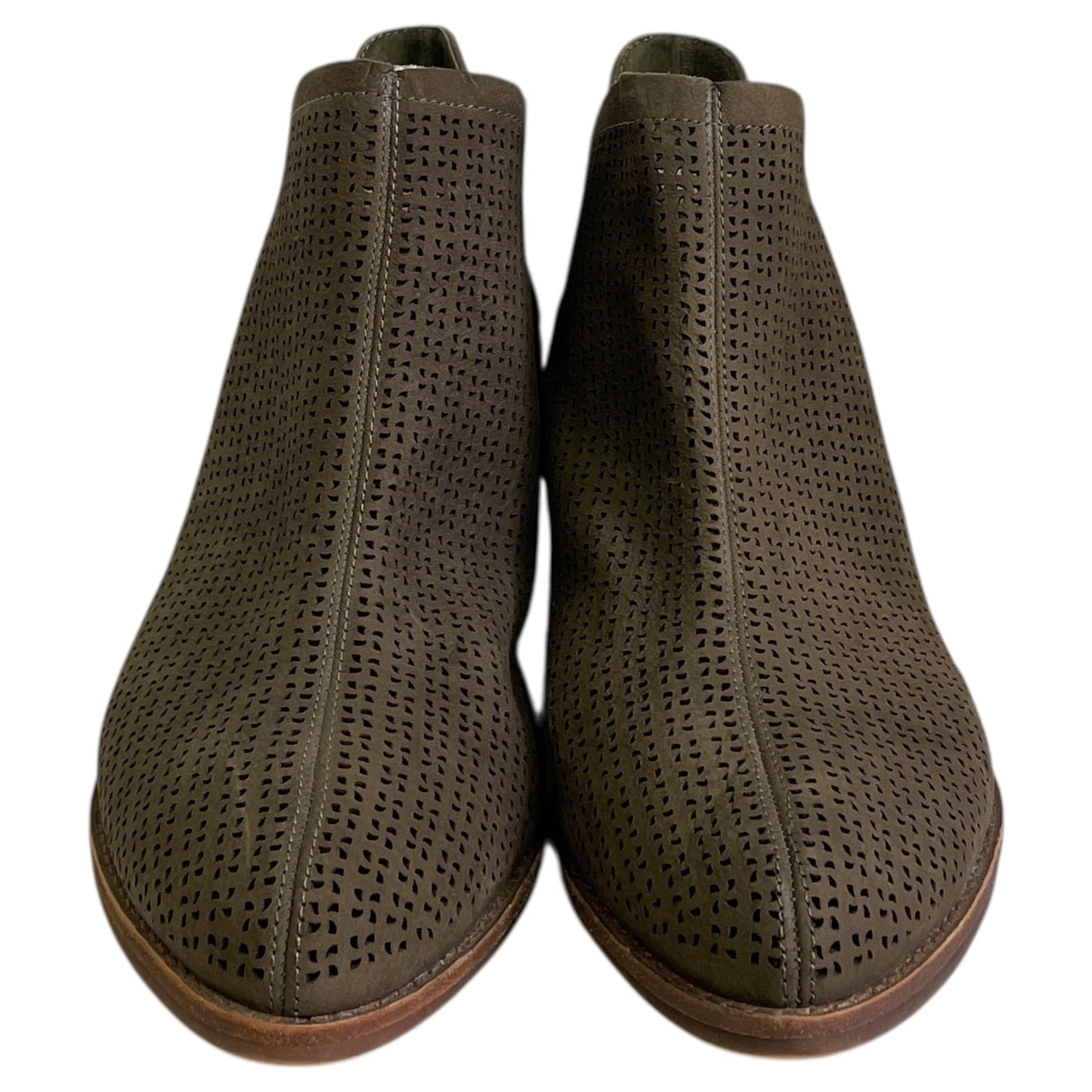 BOOTS ANKLE HEELS by VINCE CAMUTO In BROWN, Size: 11
