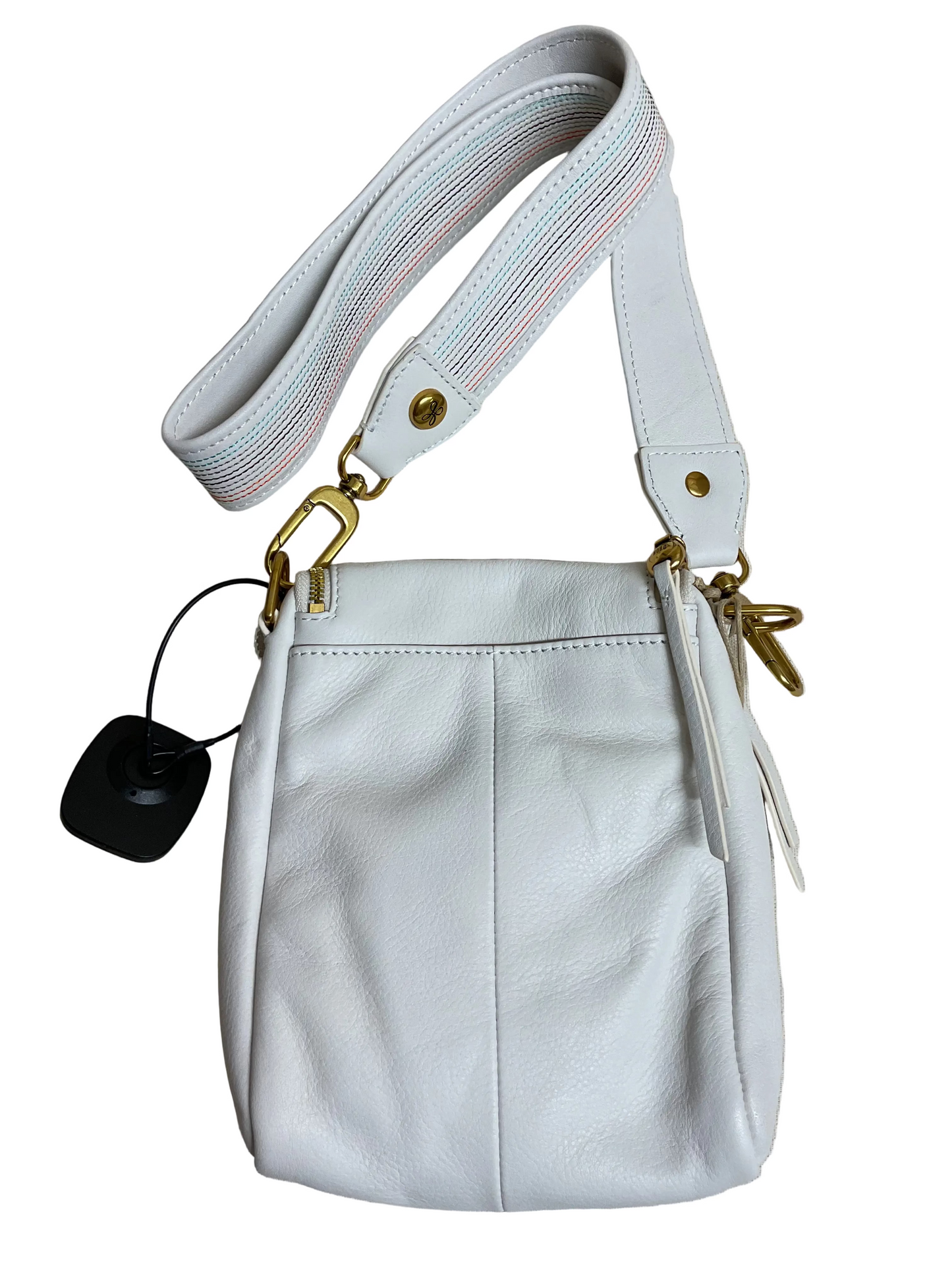 Handbag Leather By Hobo Intl In White, Size:Small