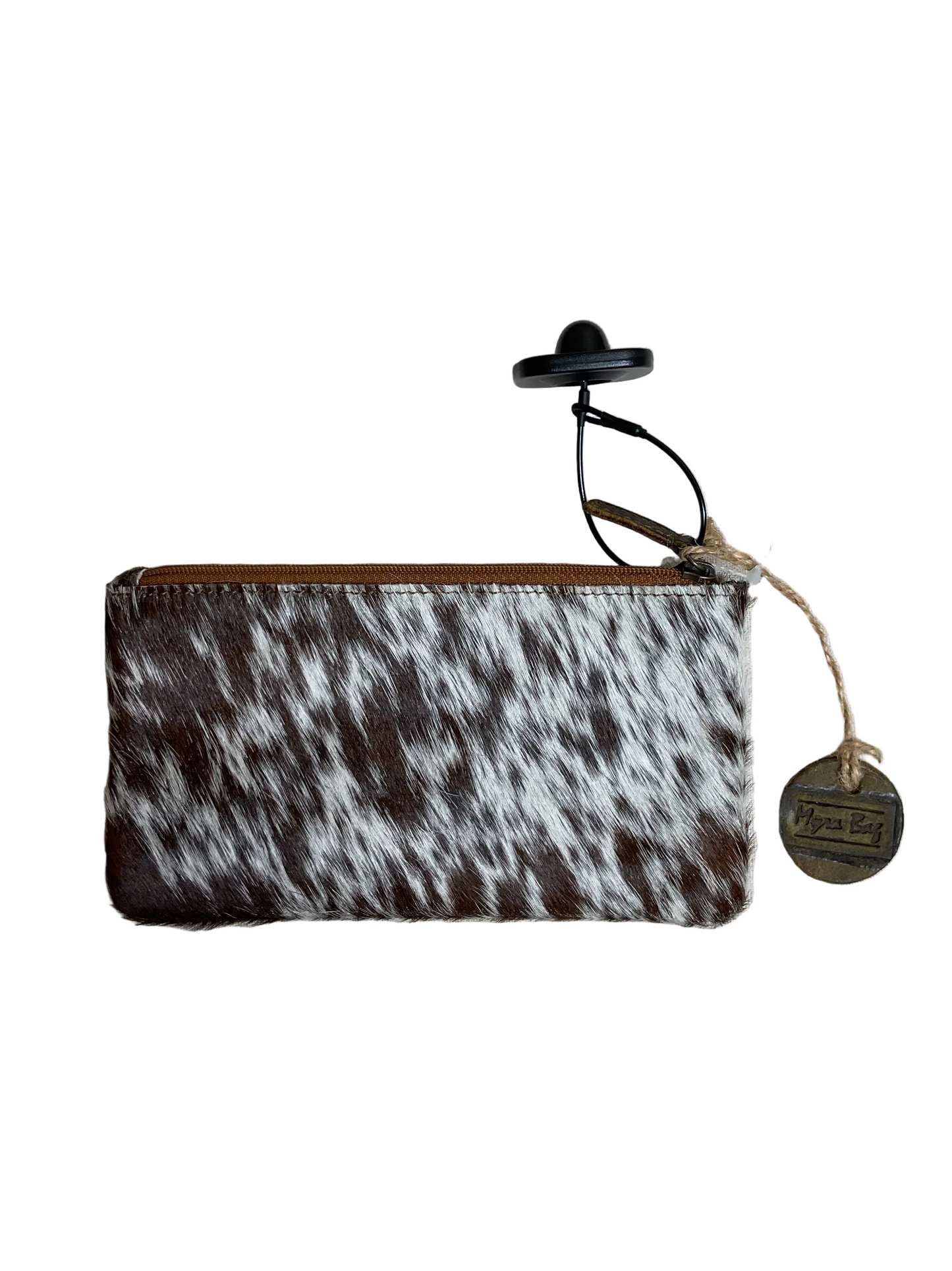 Wallet By Myra In Brown & White, Size:Medium