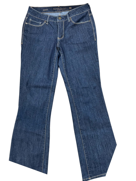 Jeans Boot Cut By Faded Glory In Blue Denim, Size:10