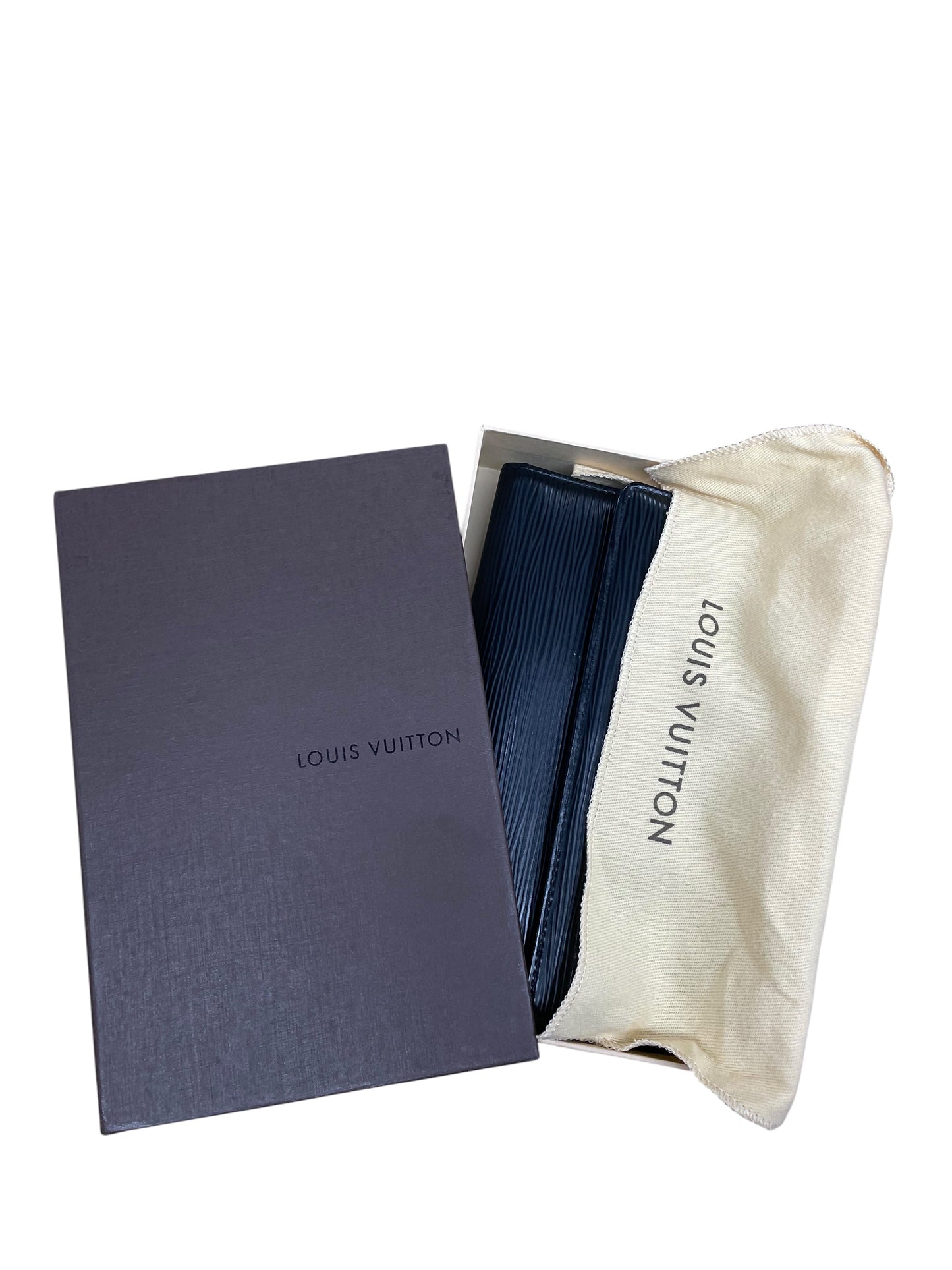 Wallet Luxury Designer By Louis Vuitton In Black, Size:Large