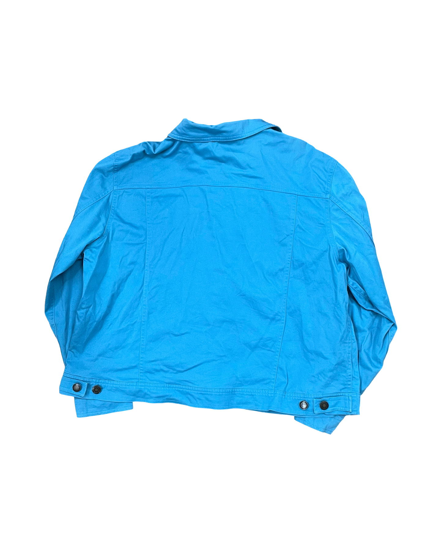 Jacket Other By Clothes Mentor In Blue, Size:2X