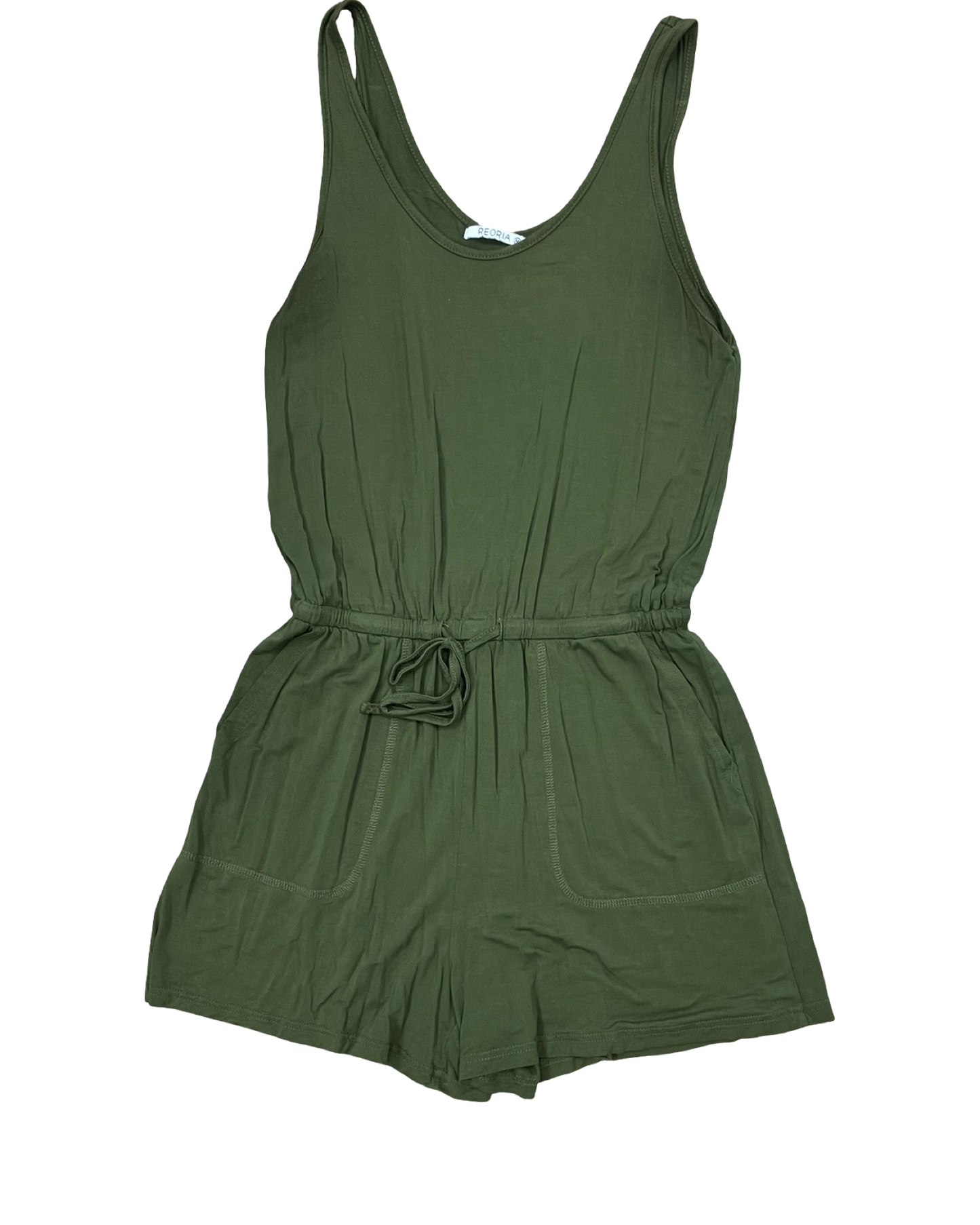 Romper By Reoria In Green, Size:M