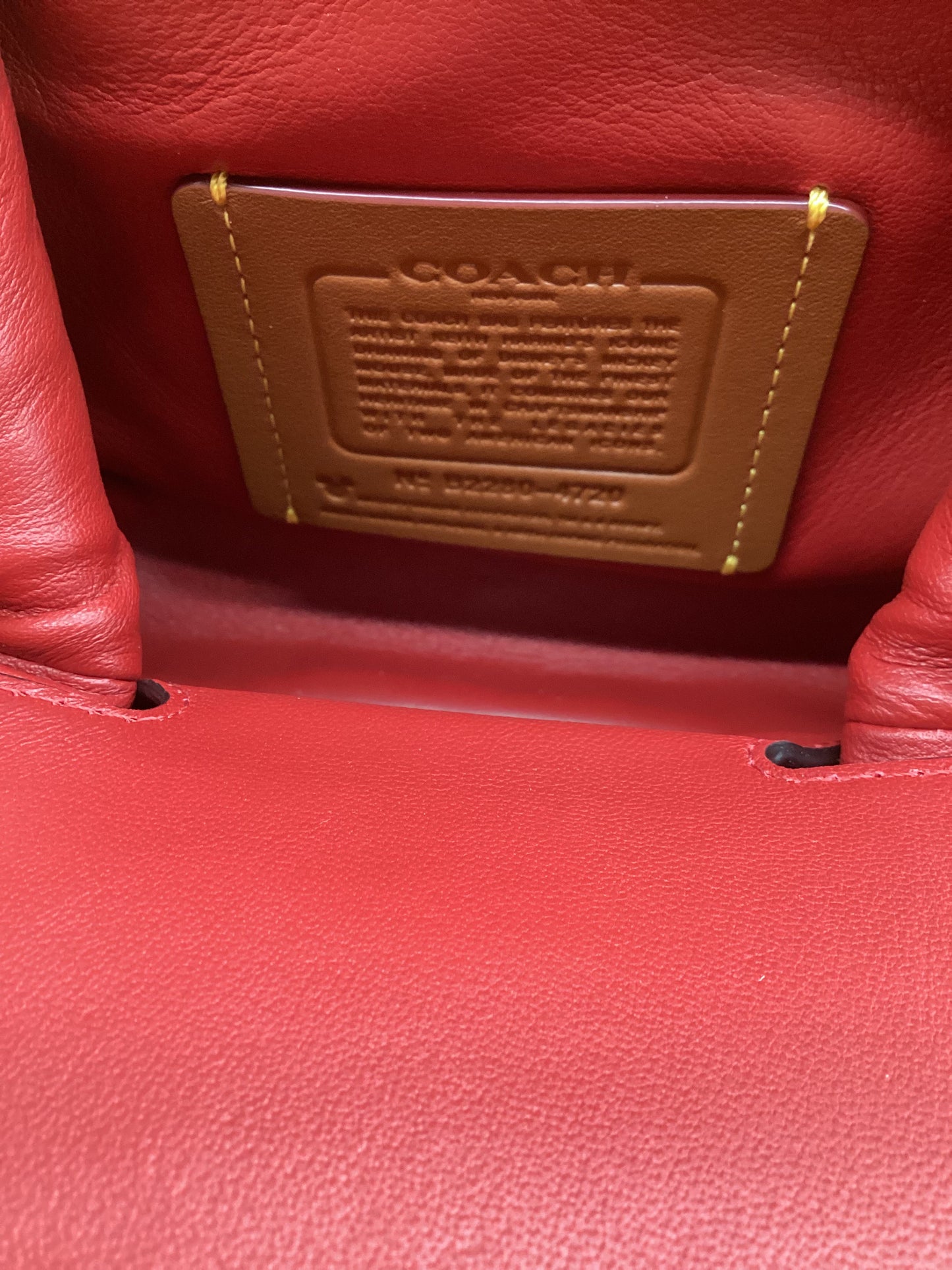 Handbag Designer By Coach In Black, Size:Small