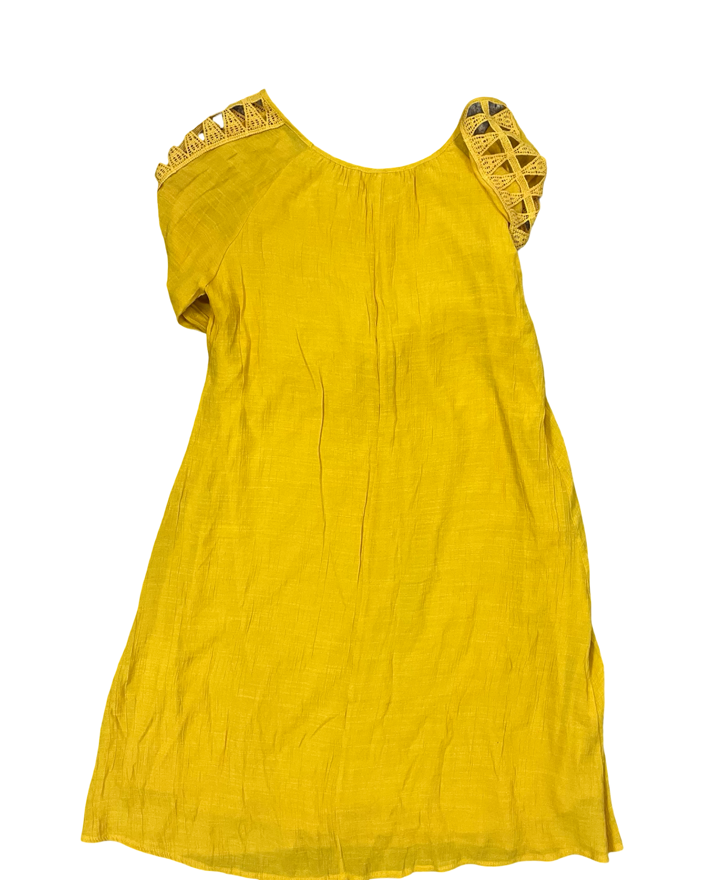Dress Casual Midi By Indigo Rose In Yellow, Size:Xlp