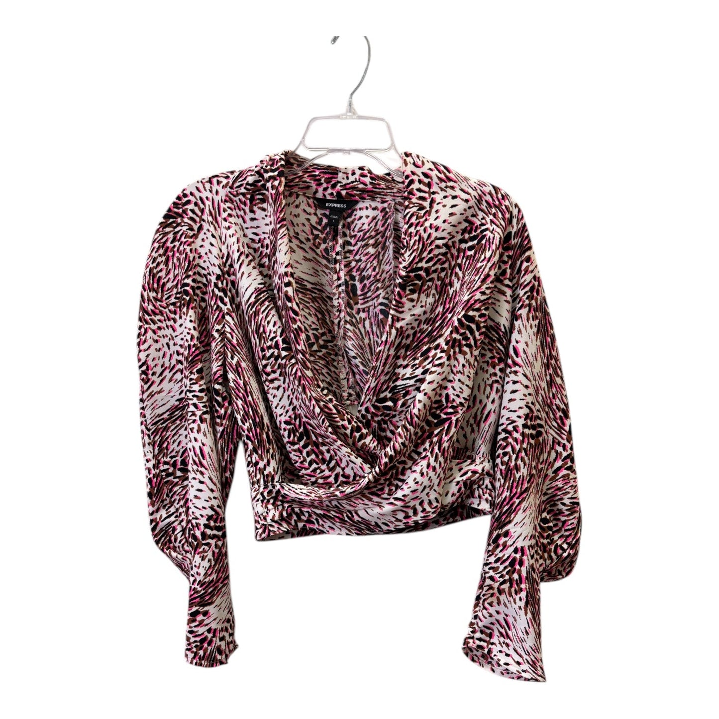 Top Ls Basic By Express In Aqua, Size:S