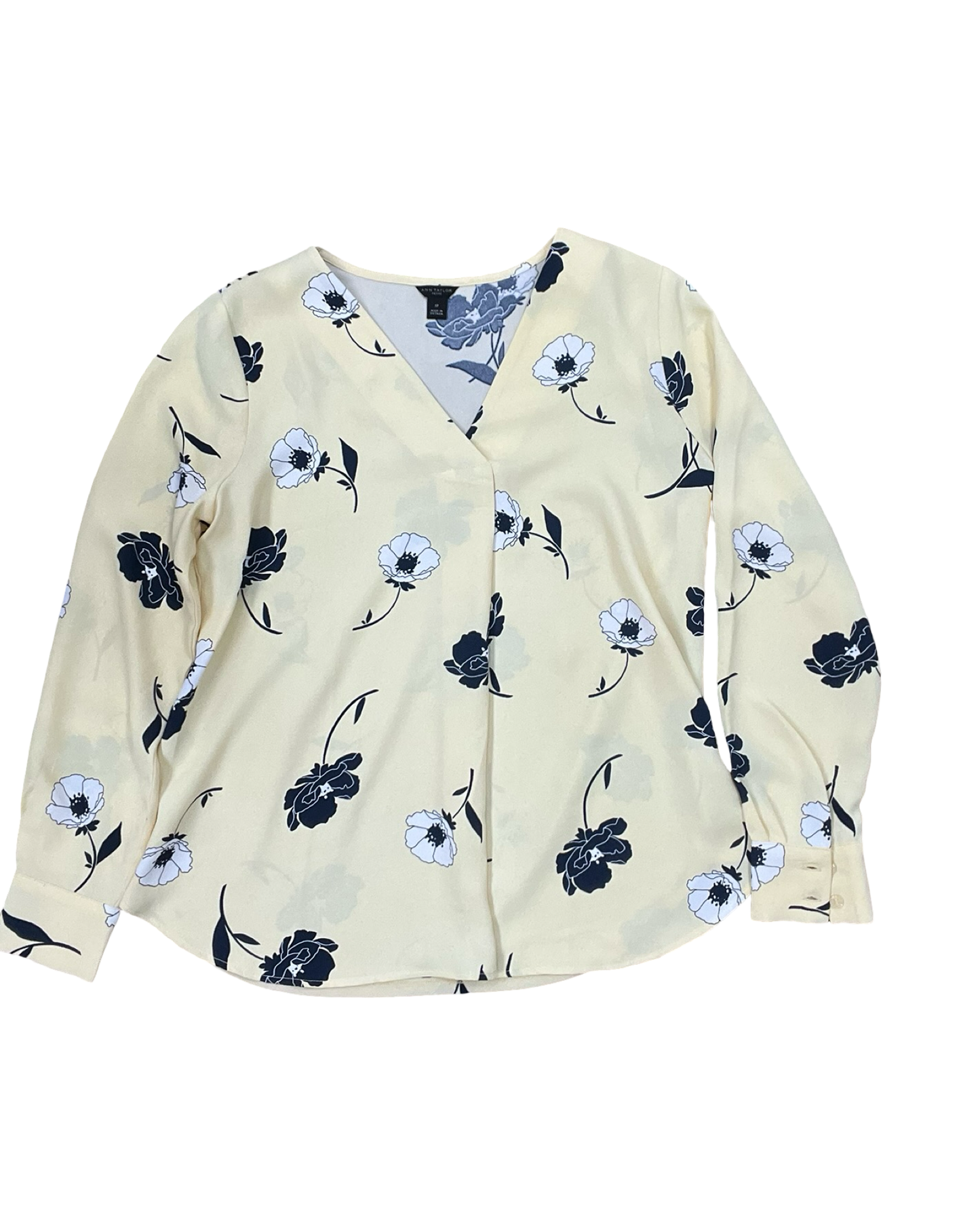Top Ls By Ann Taylor In Yellow, Size:Sp