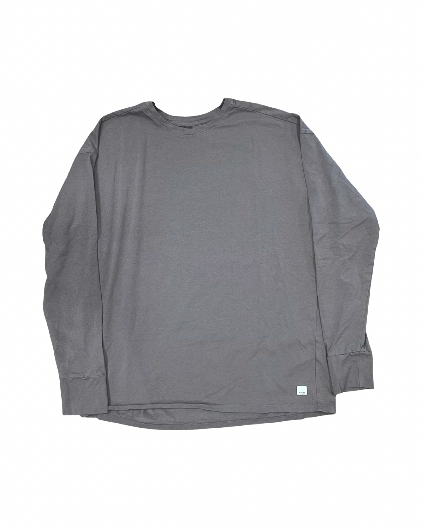 Athletic Top Ls Crewneck By Vuori In Brown, Size:Xs