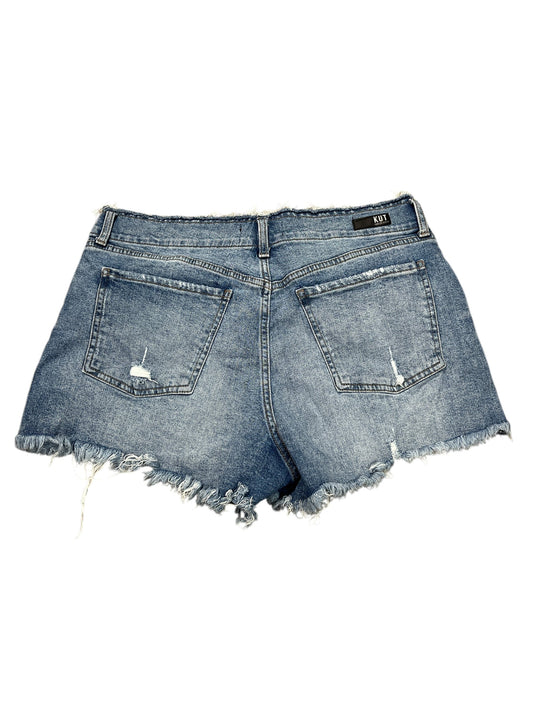 Shorts By Kut In Blue Denim, Size:Xl