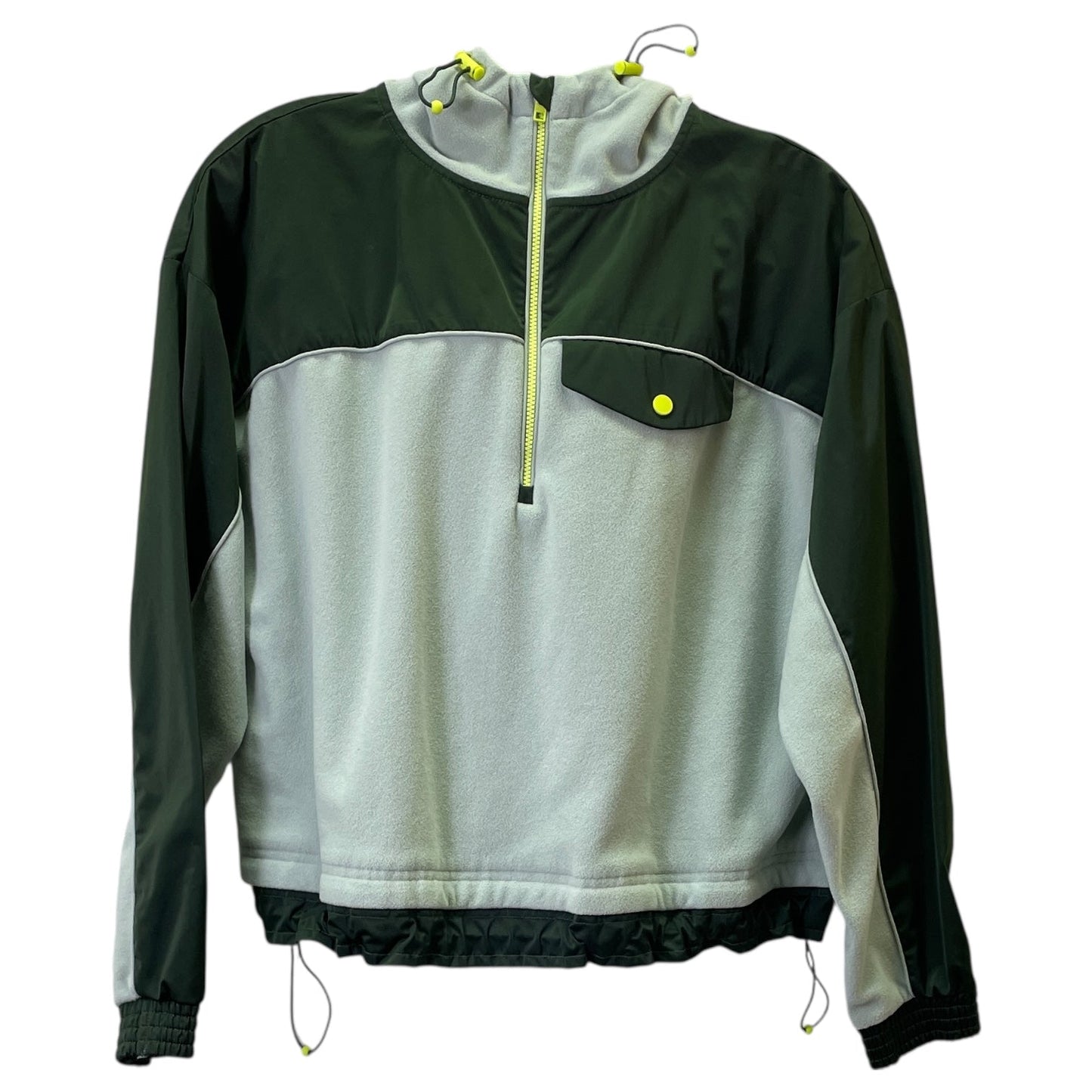 Athletic Jacket By Athleta In Green, Size:Xxs